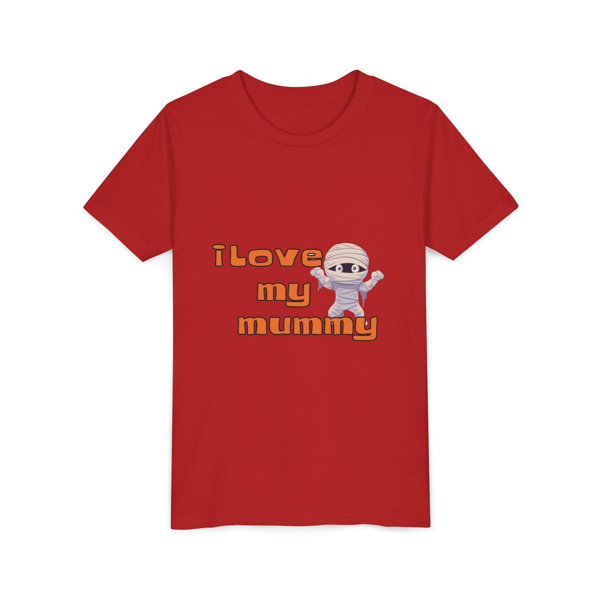 I Love My Mummy Youth Short Sleeve T-Shirt