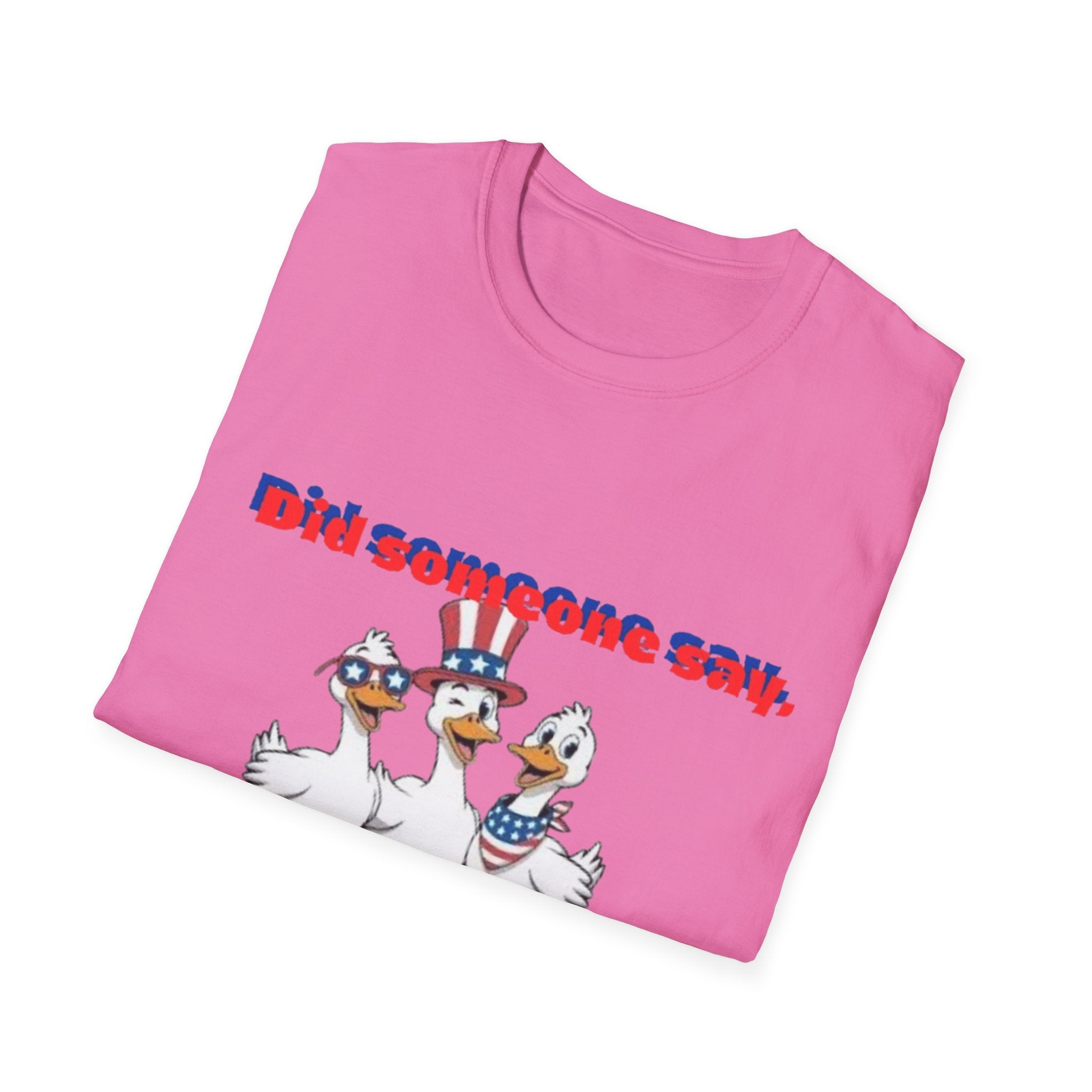 Firequackers Unisex Softstyle T-Shirt