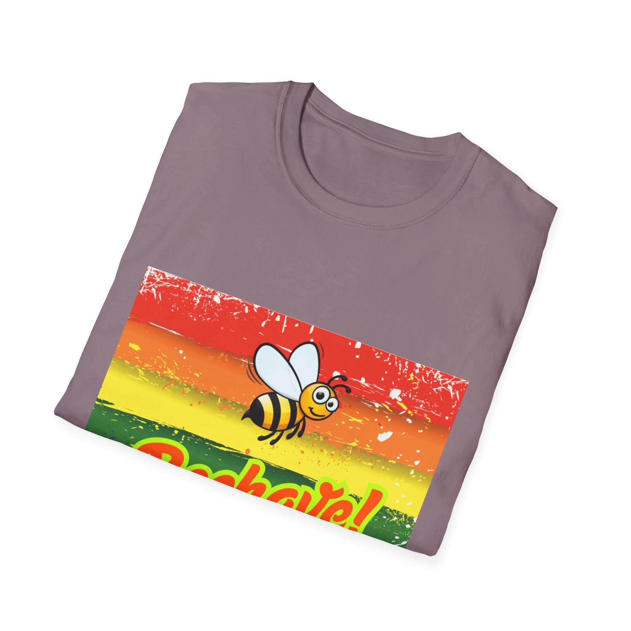 Beehave Rainbow Unisex Softstyle T-Shirt