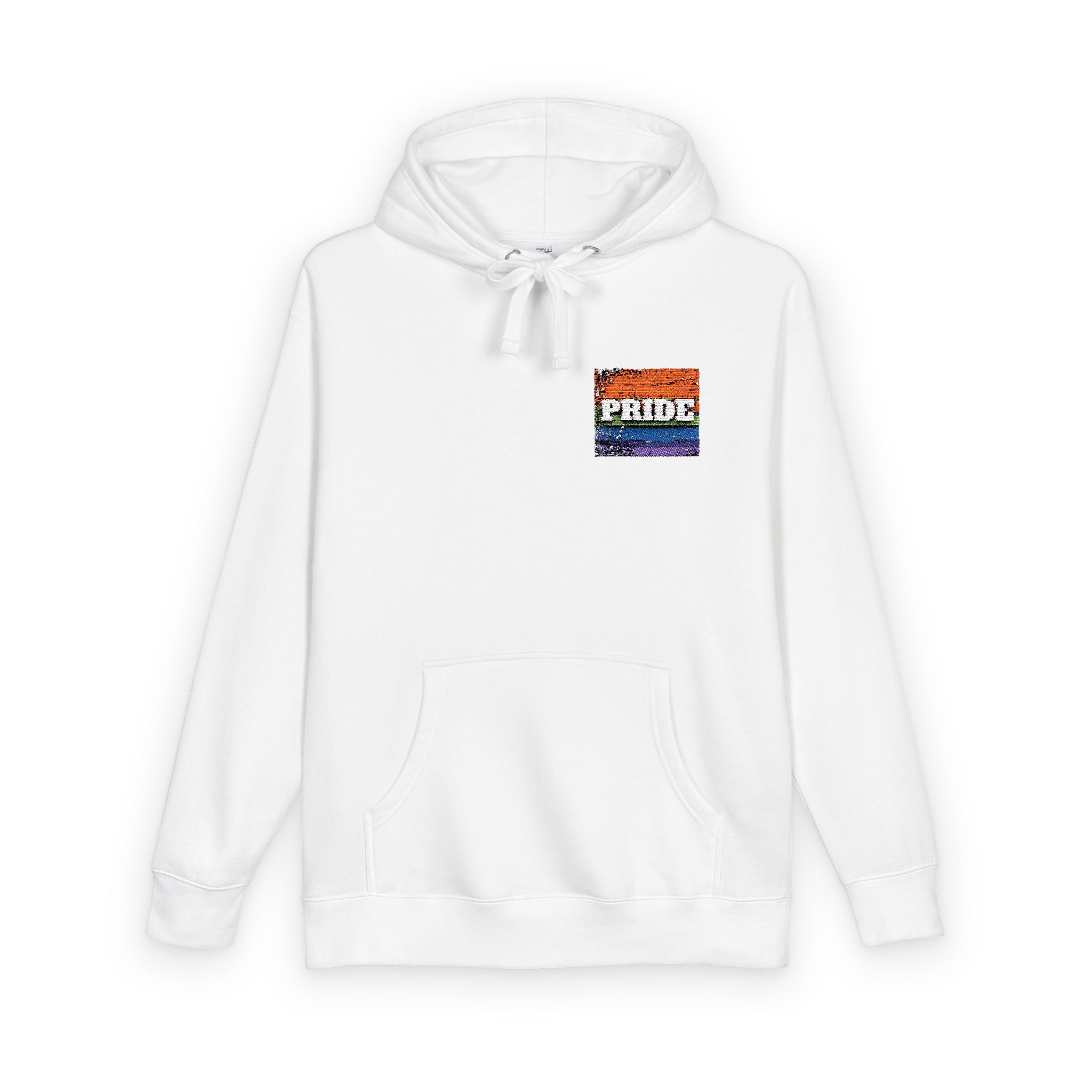 Pride Rainbow Unisex Fleece Hoodie