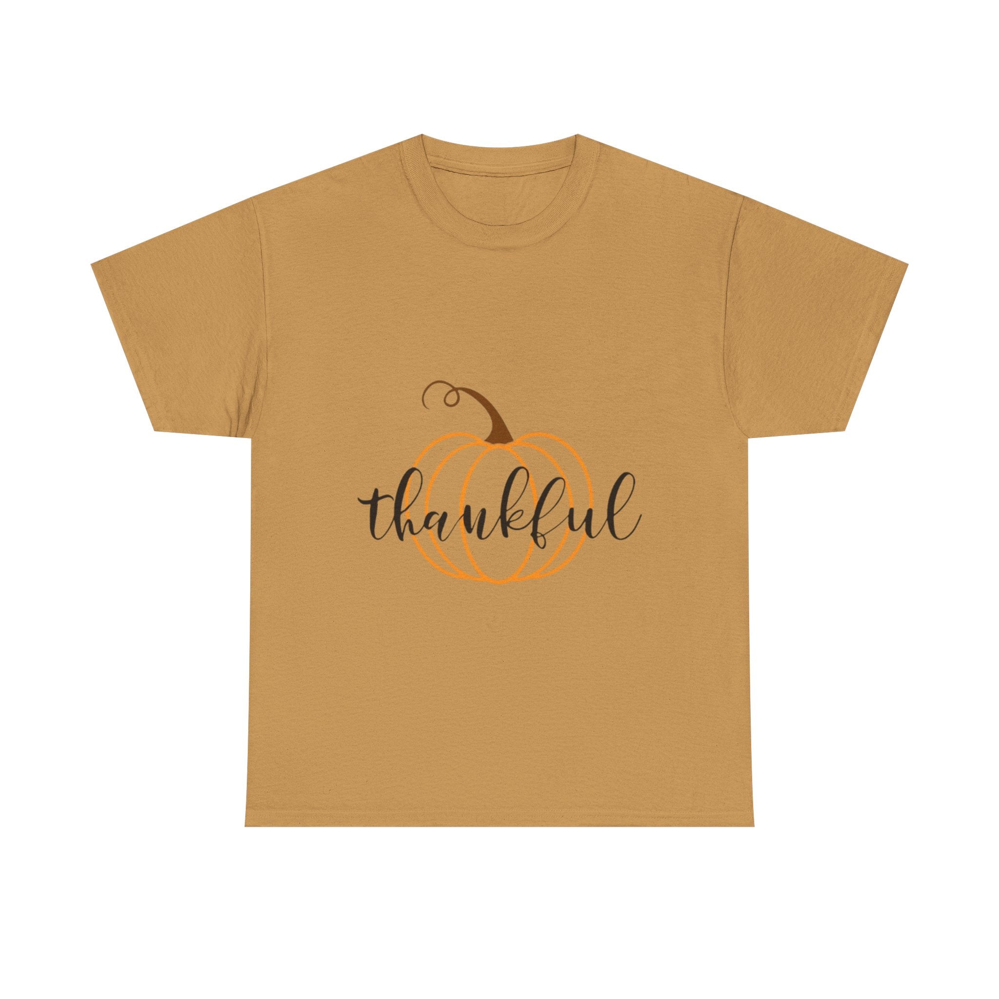 Thankful Pumpkin Unisex Heavy Cotton T-Shirt