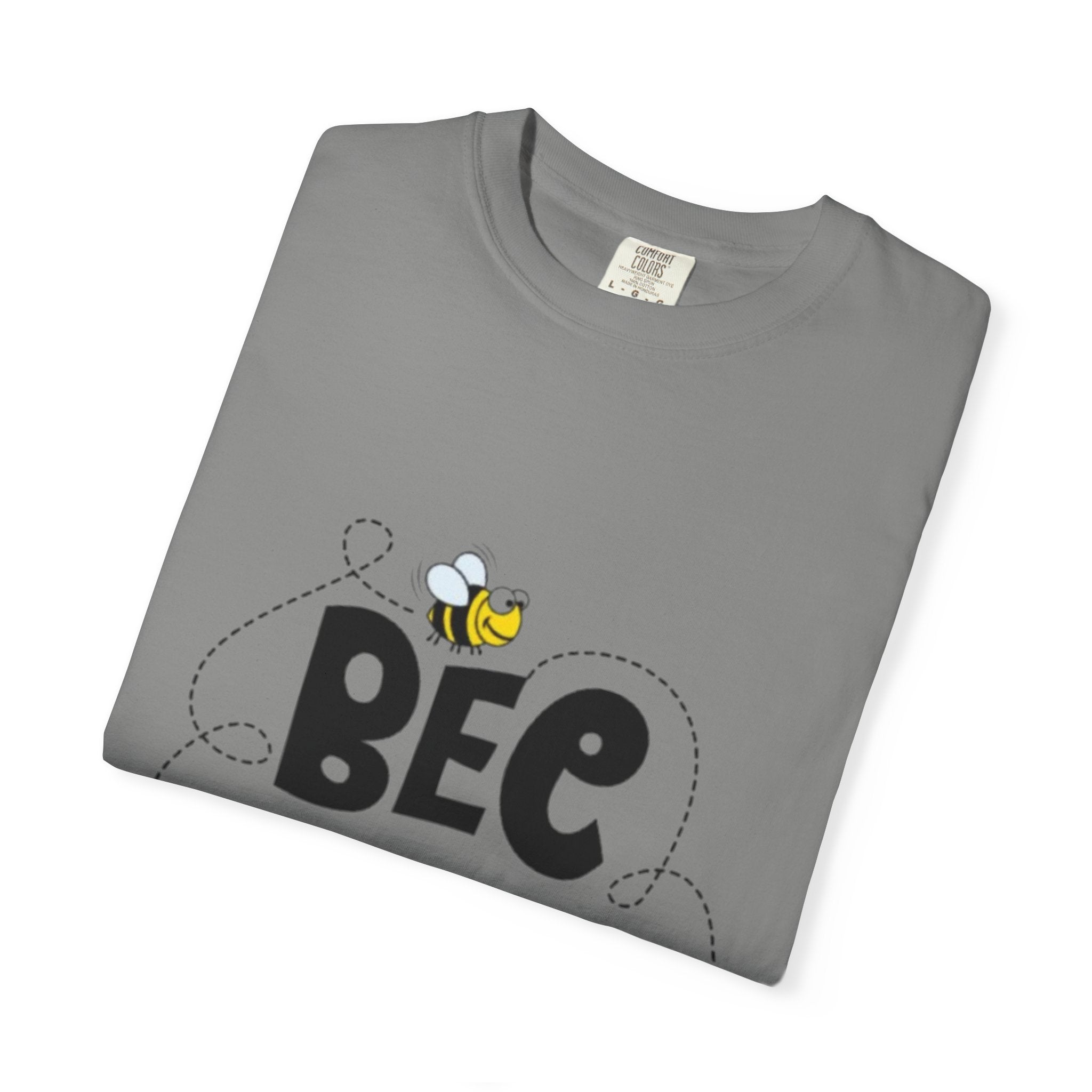 Bee Positive Unisex Garment-Dyed T-Shirt