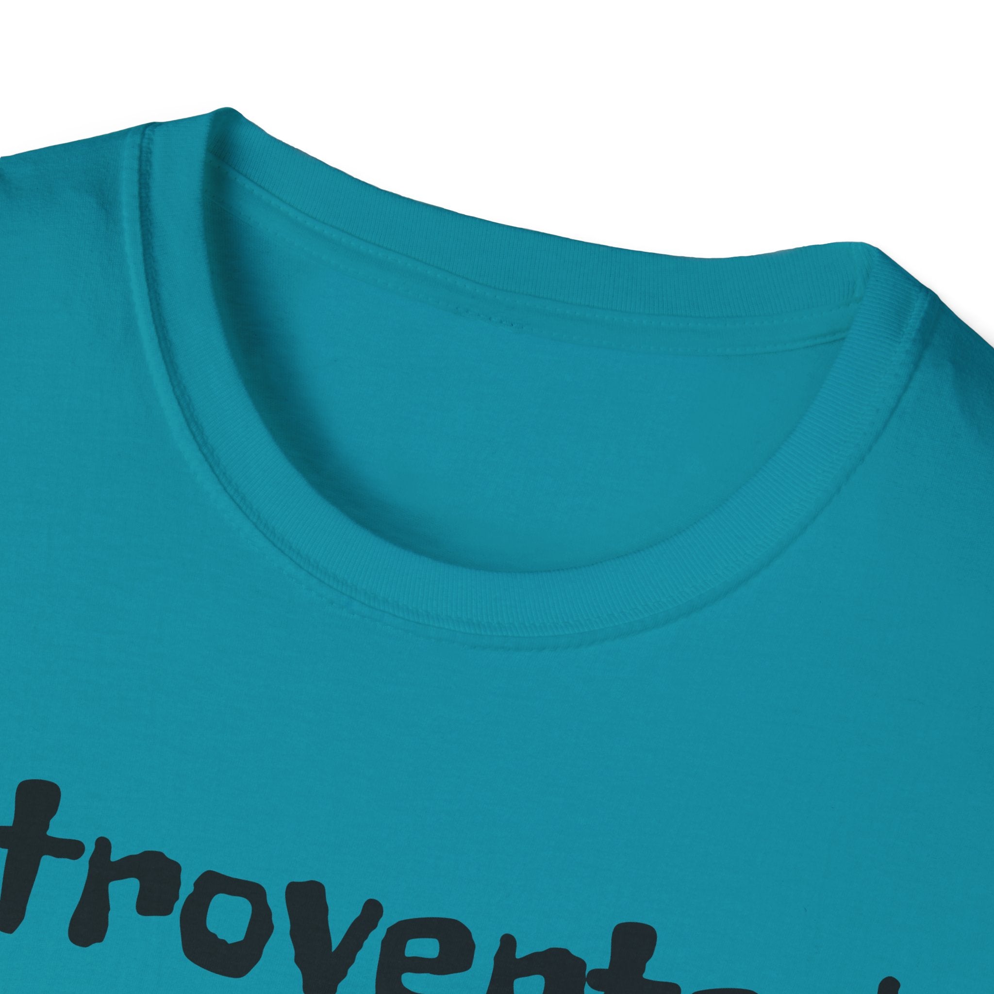 Introverted But Willing To Discuss Plants Unisex Softstyle T-Shirt