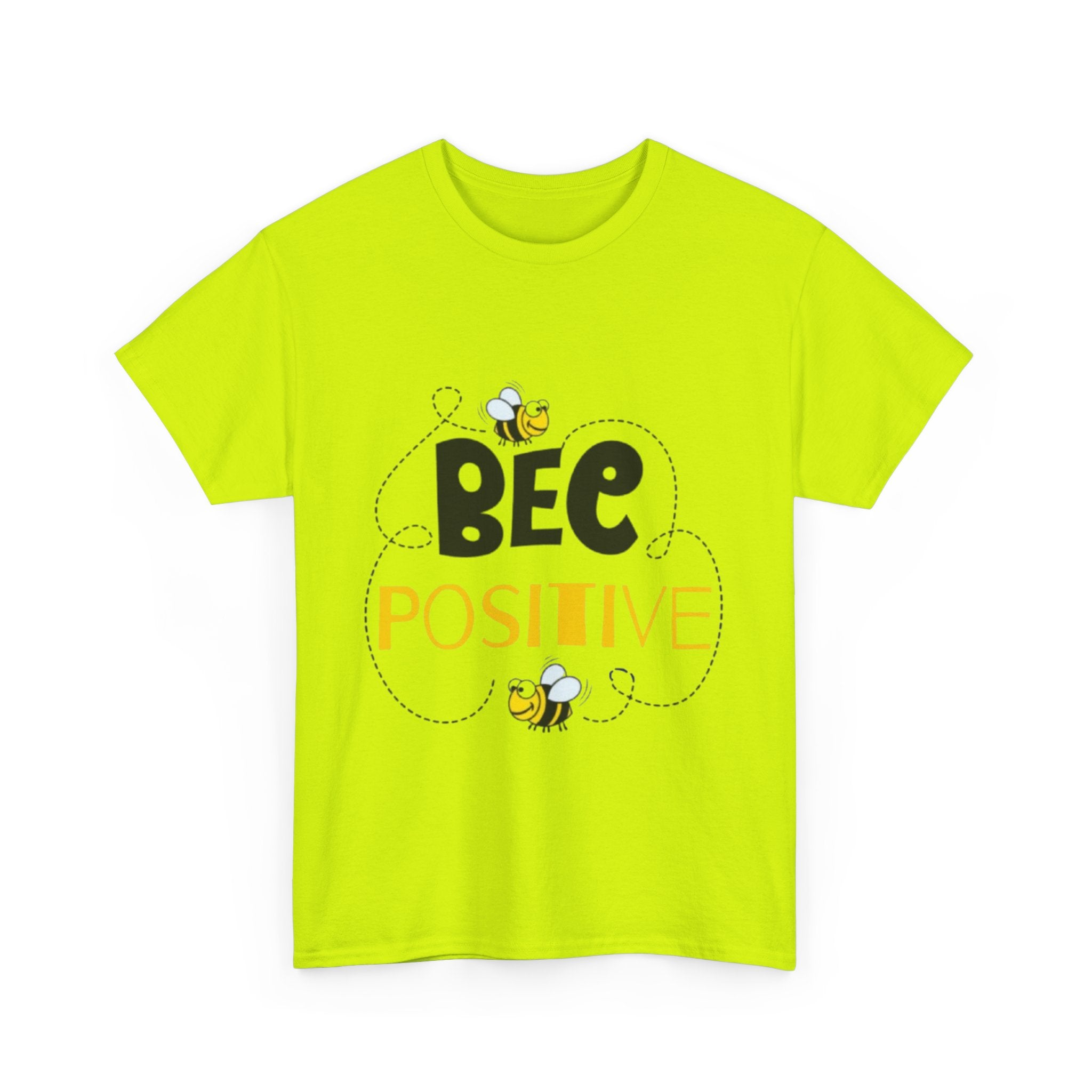 Bee Positive Unisex Heavy Cotton T-Shirt