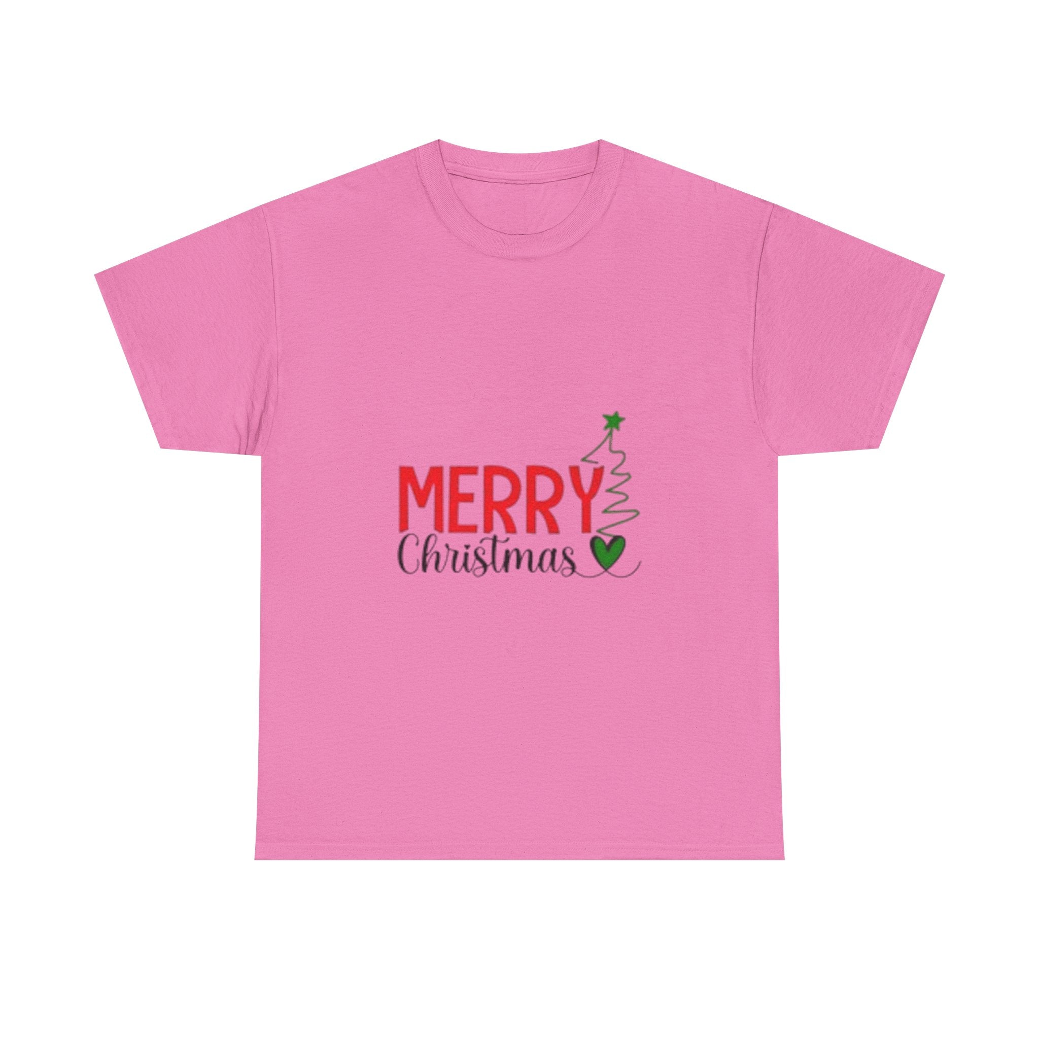 Merry Christmas Unisex Heavy Cotton T-Shirt