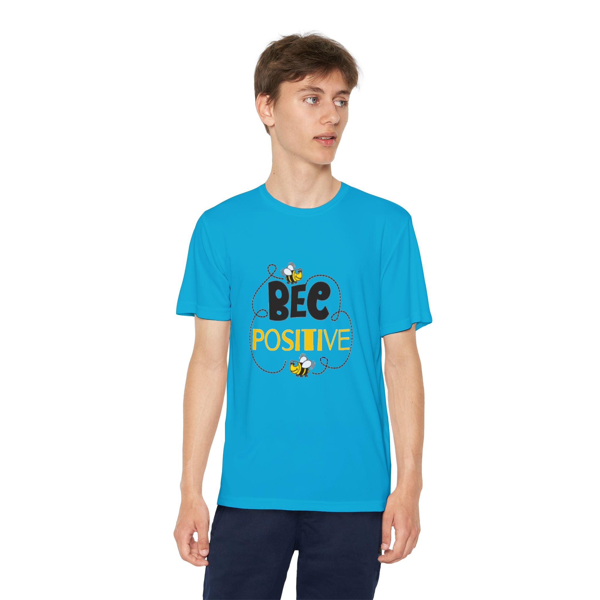 Bee Positive Youth Short Sleeve Competitor T-Shirt