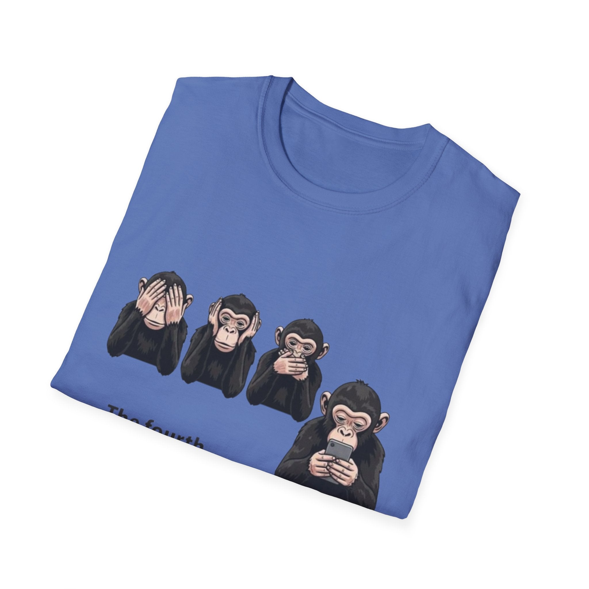 Four Monkeys Unisex Softstyle T-Shirt
