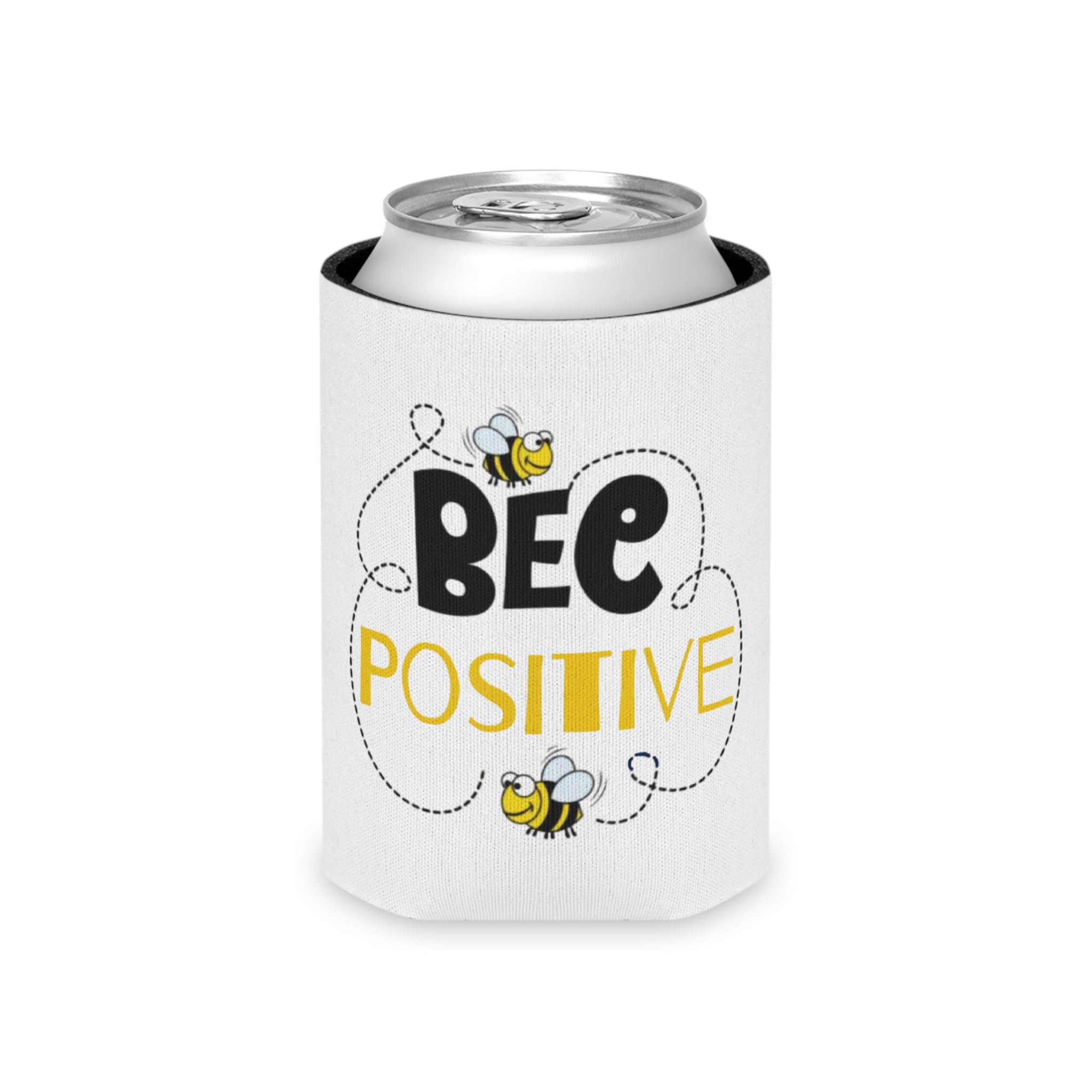 Bee Positive Koozie Can Cooler