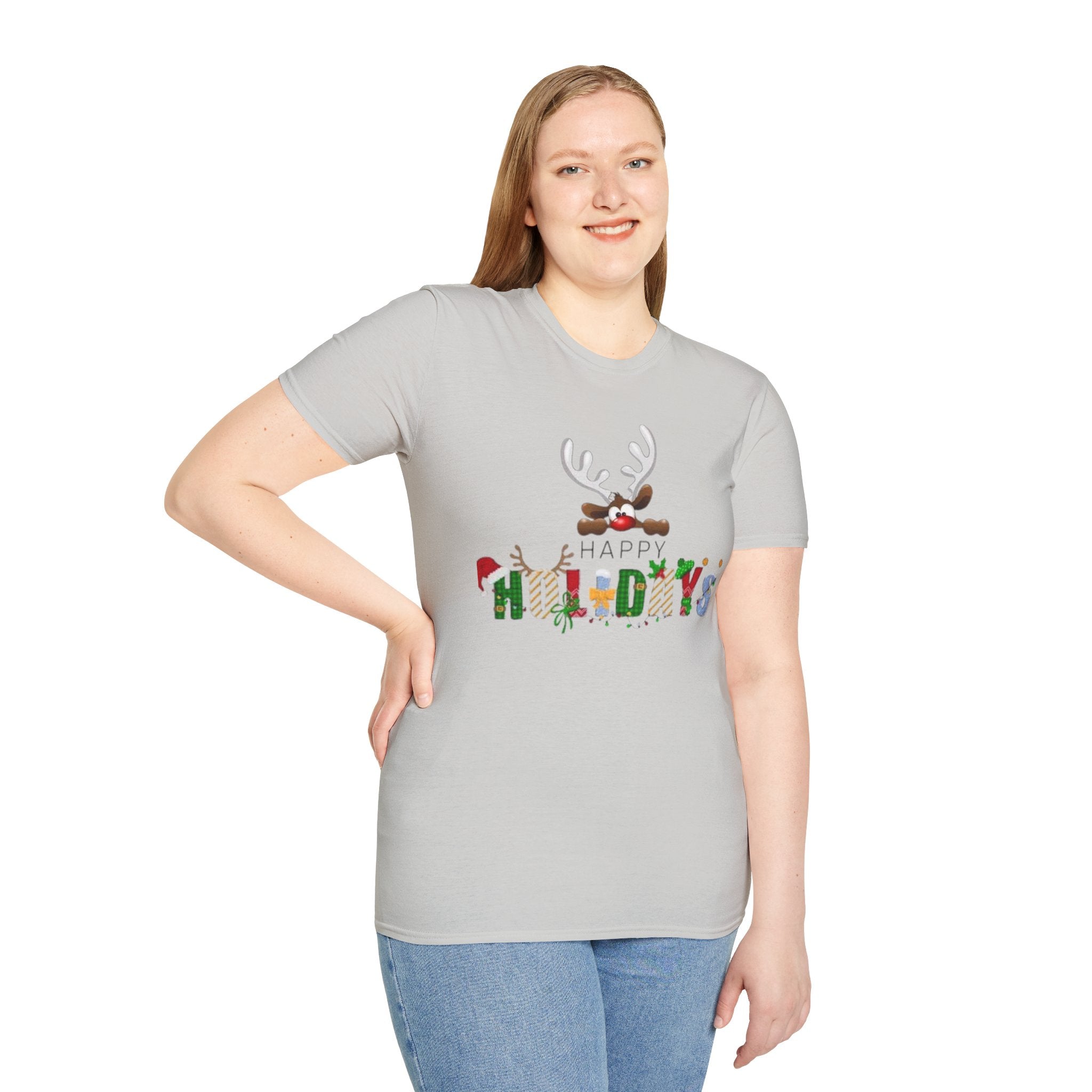 Happy Holidays Unisex Softstyle T-Shirt