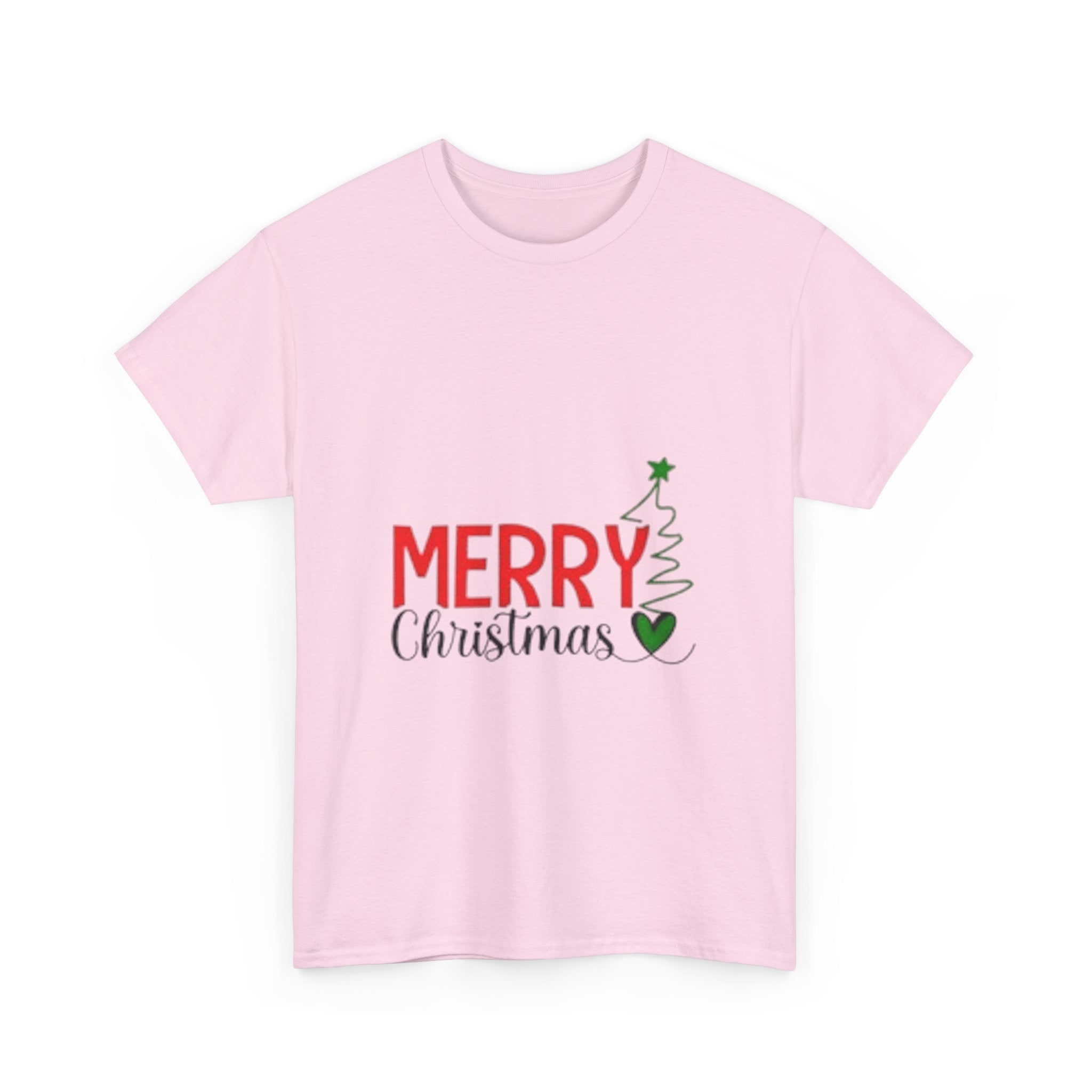 Merry Christmas Unisex Heavy Cotton T-Shirt
