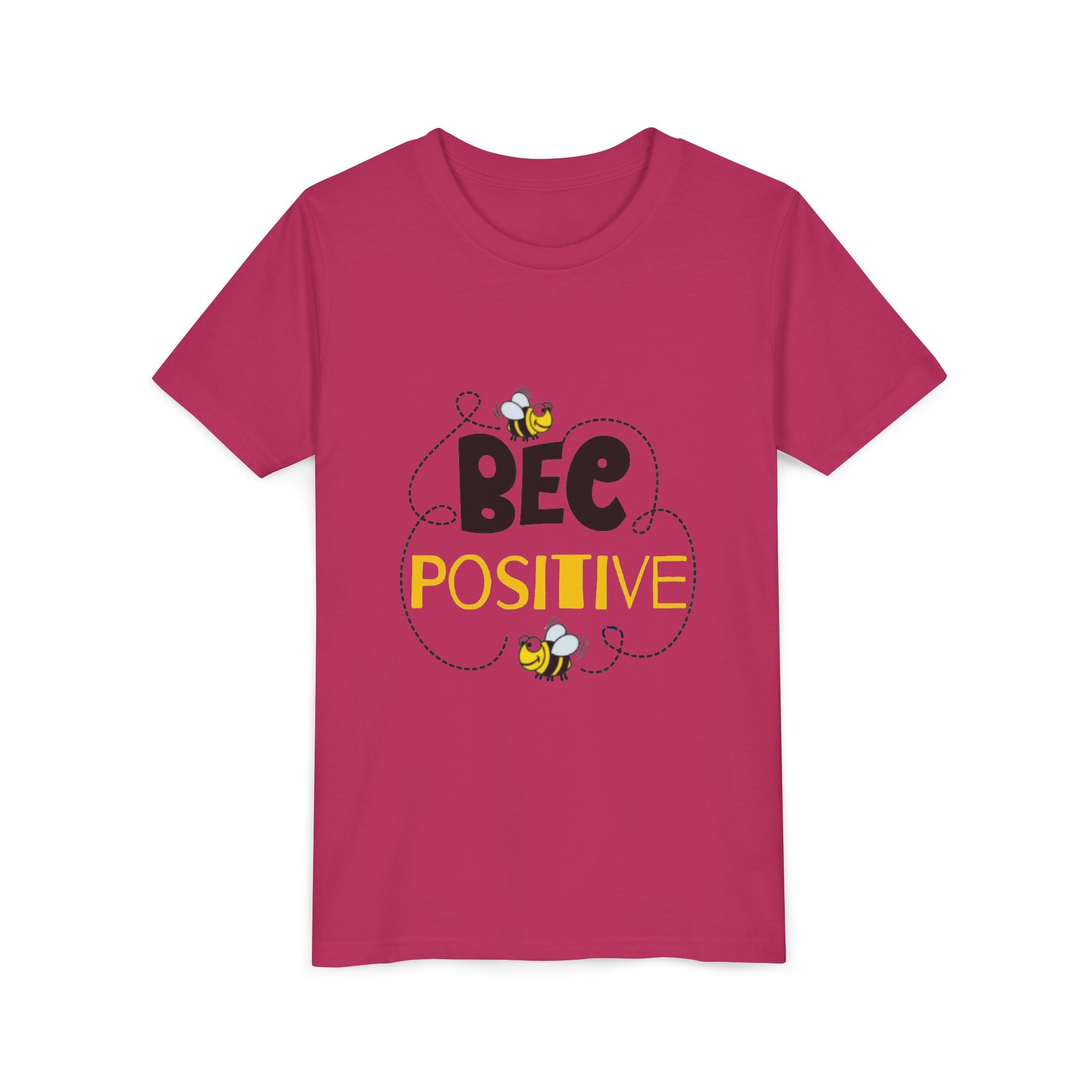 Bee Positive Youth Short Sleeve T-Shirt