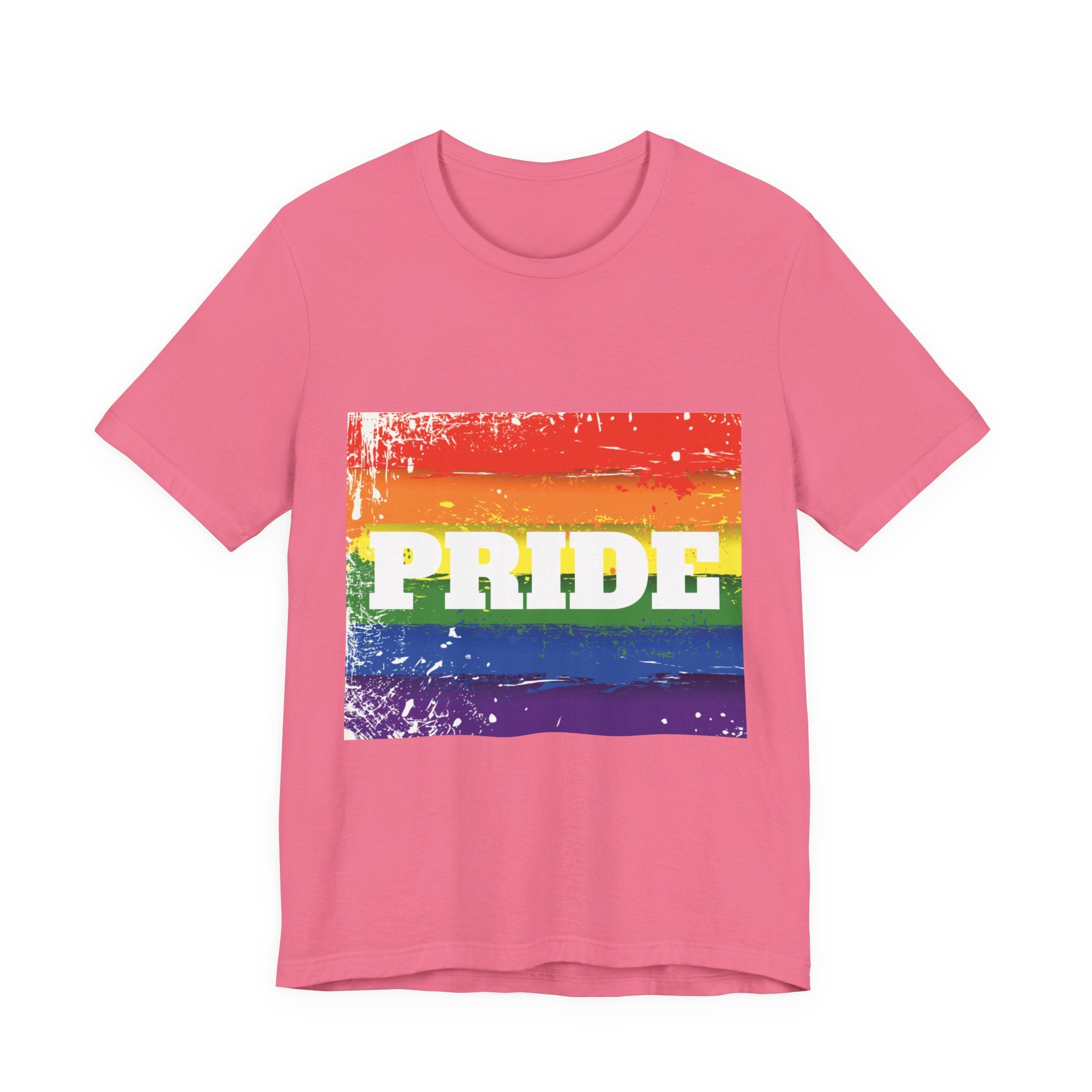 Pride Rainbow Unisex Jersey Short Sleeve T-Shirt
