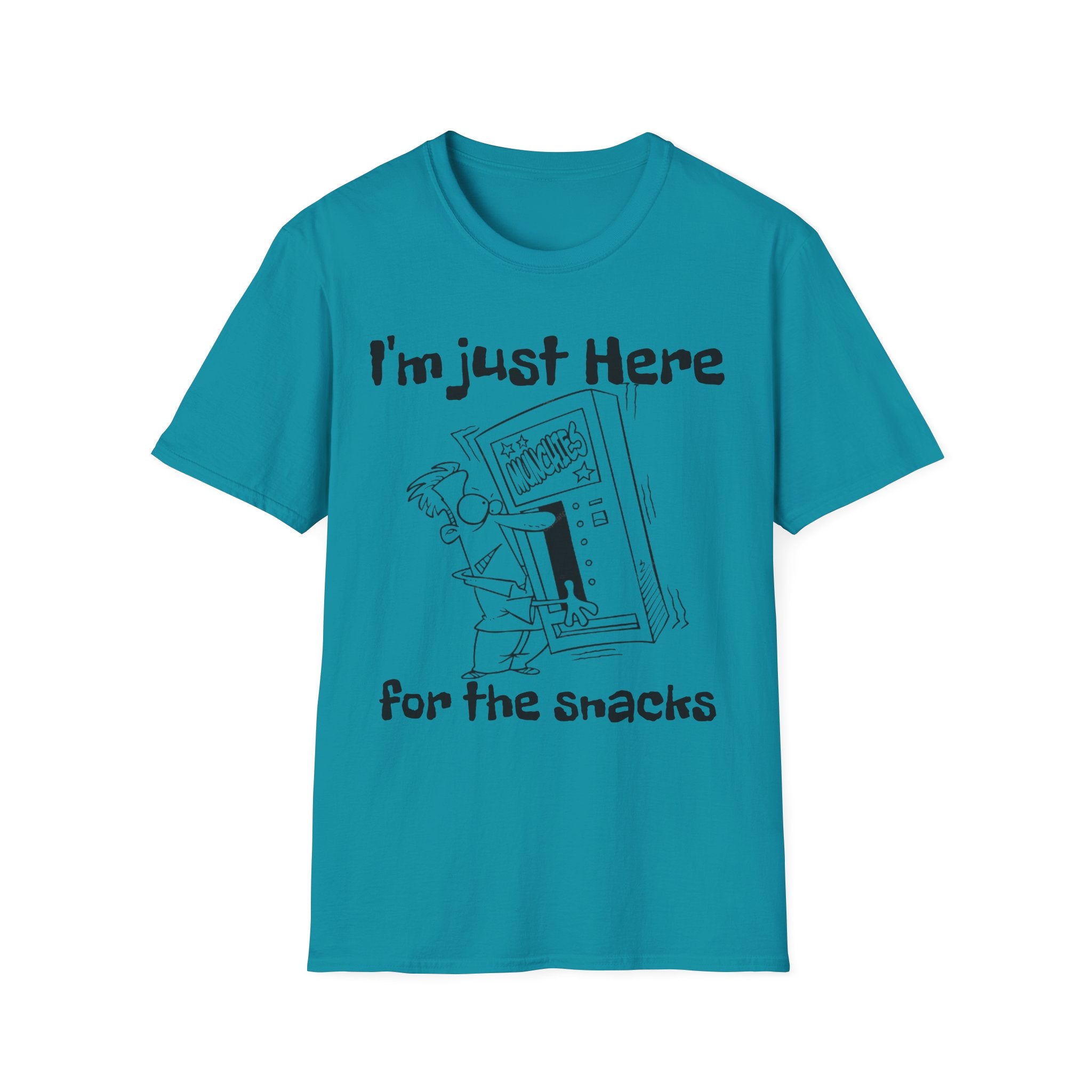 I'm Just Here For The Snacks Unisex SoftstyleT-Shirt