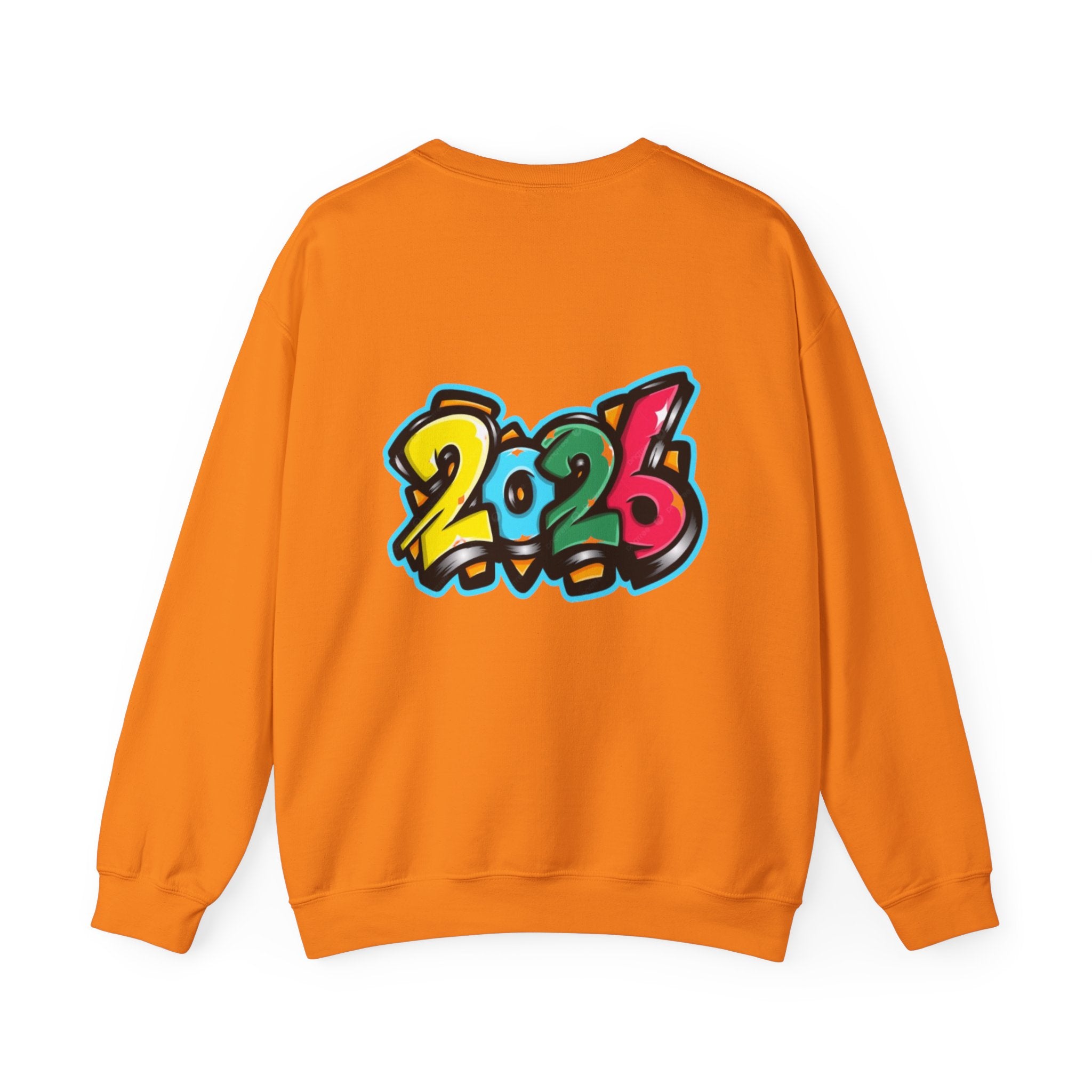 2026 Happy New Year DOUBLE SIDED Unisex Heavy Blend™ Crewneck Sweatshirt