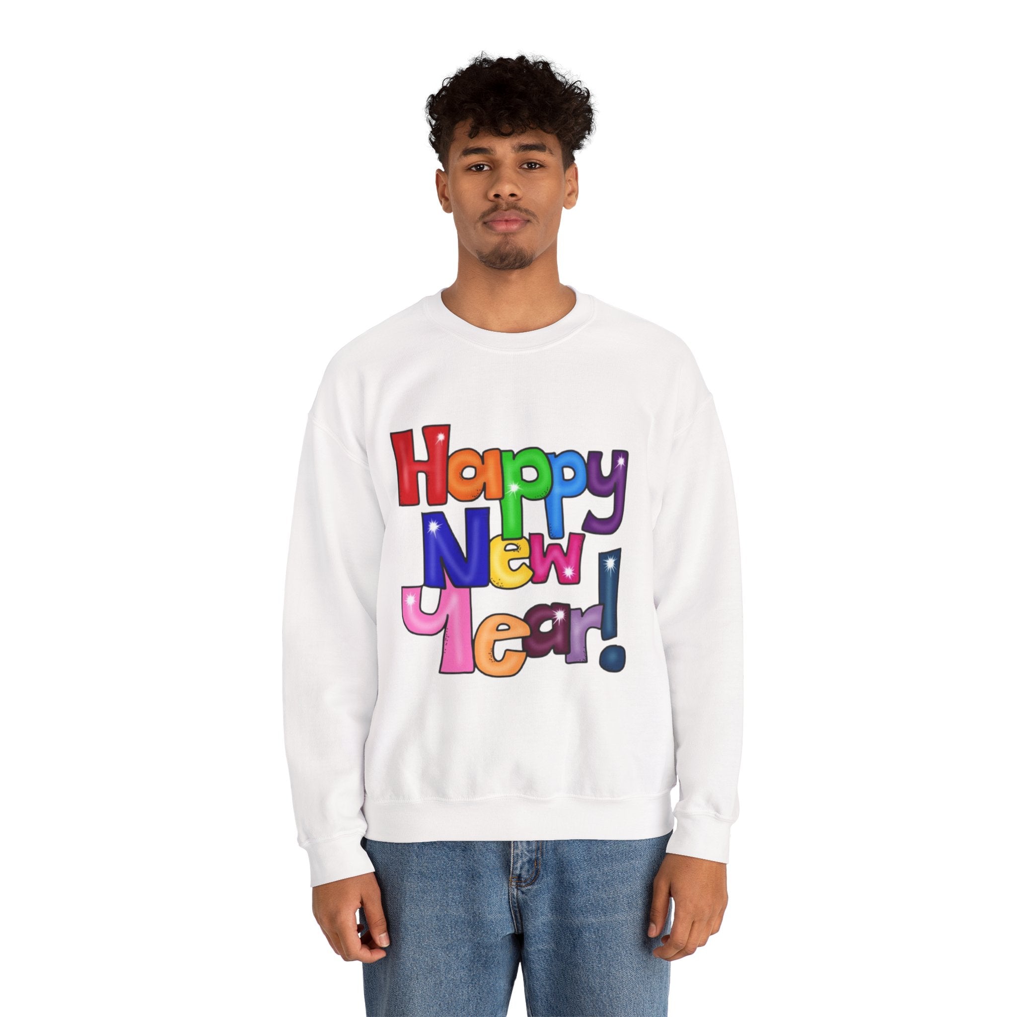 Happy New Year Unisex Heavy Blend™ Crewneck Sweatshirt