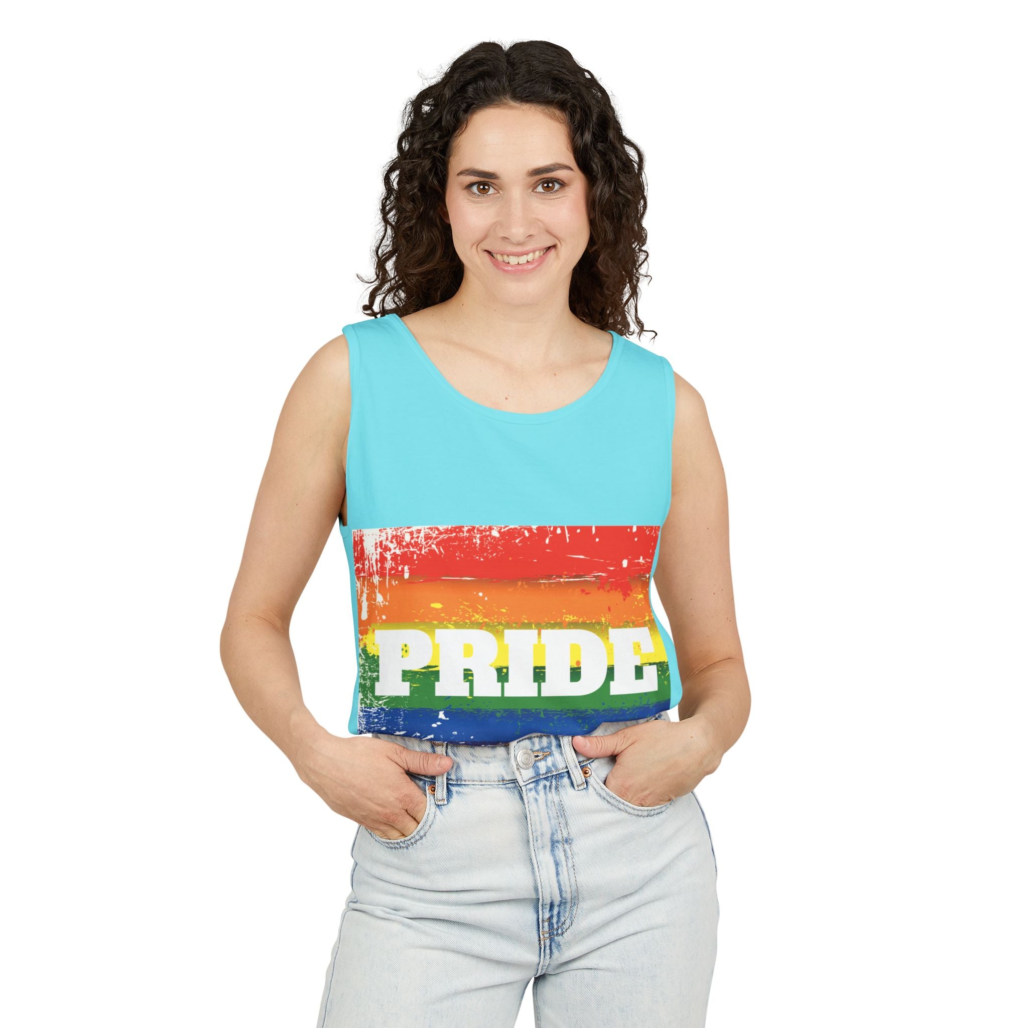 Pride Garment-Dyed Unisex Tank Top