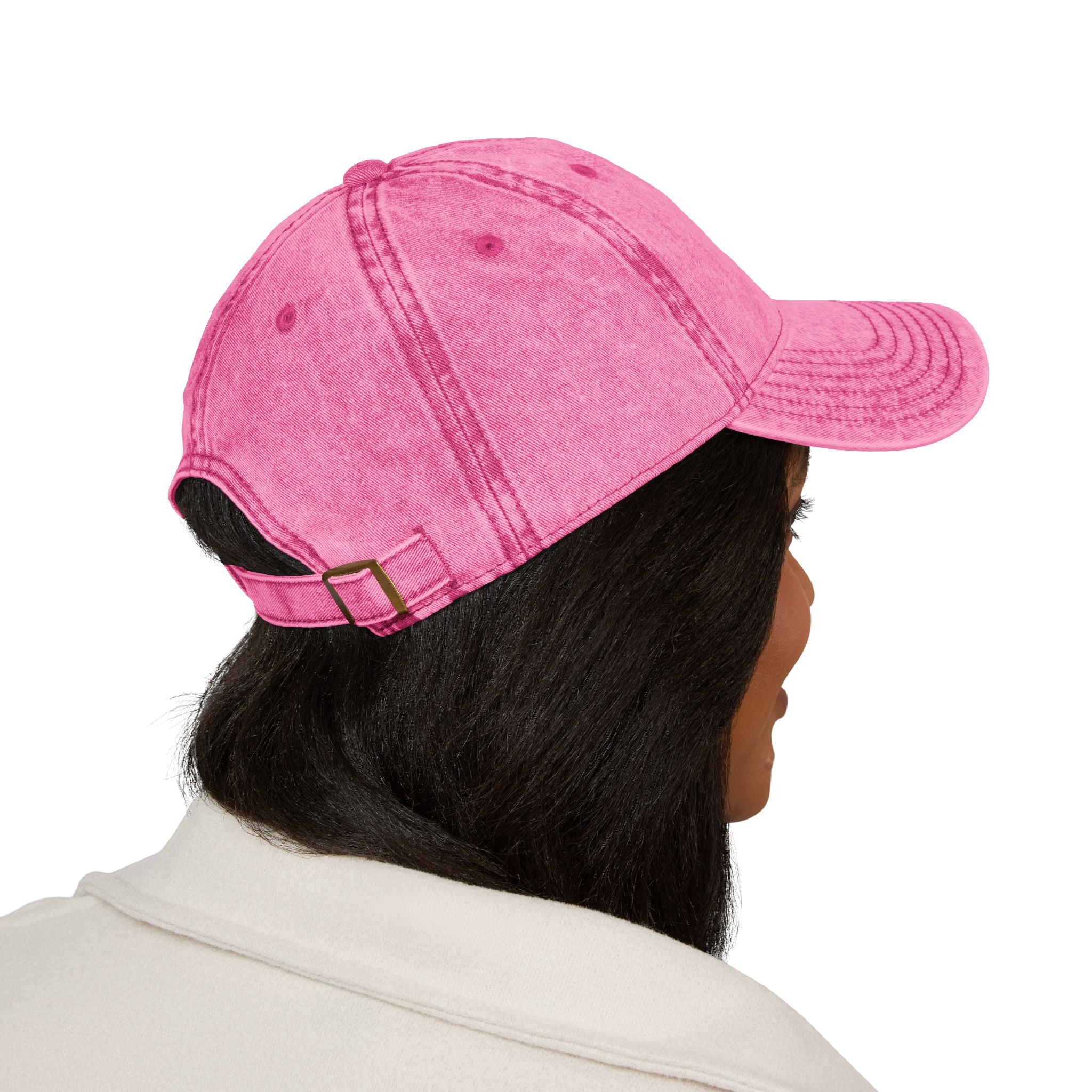 Bee Positive Vintage Embroidered Hat