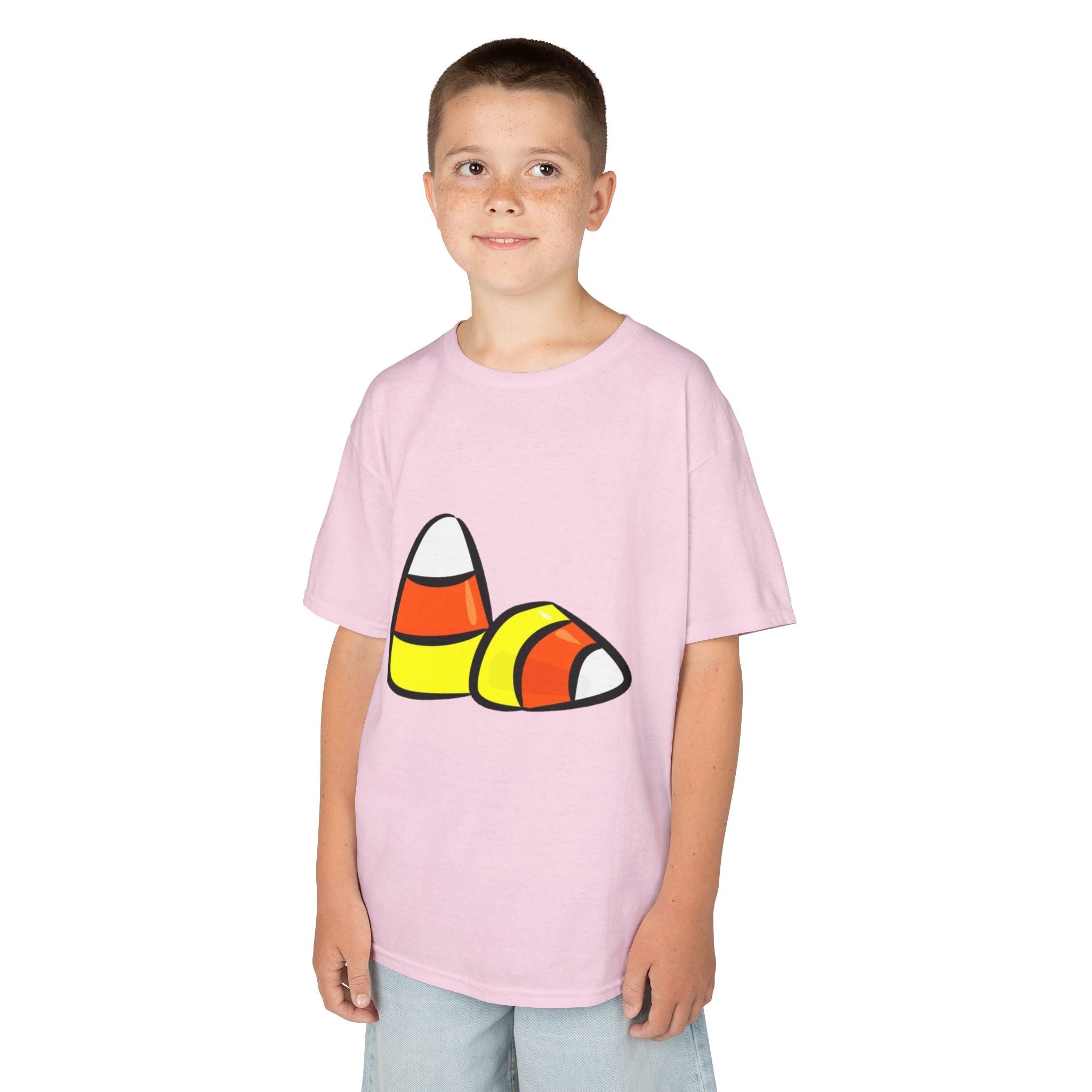Halloween Candy Corn Kids Heavy Cotton™ Short Sleeve T-Shirt