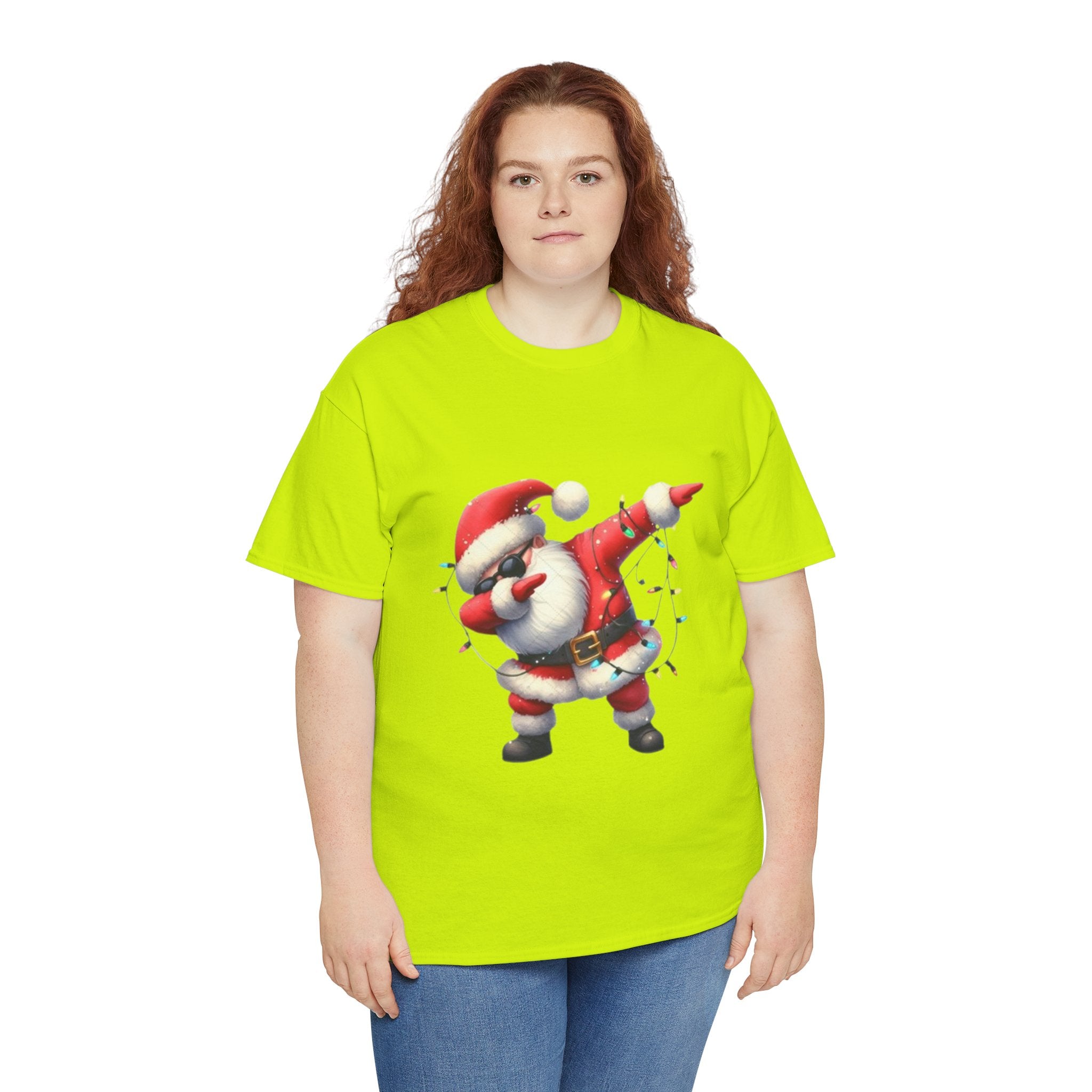 Dabbing Santa Unisex Heavy Cotton T-Shirt