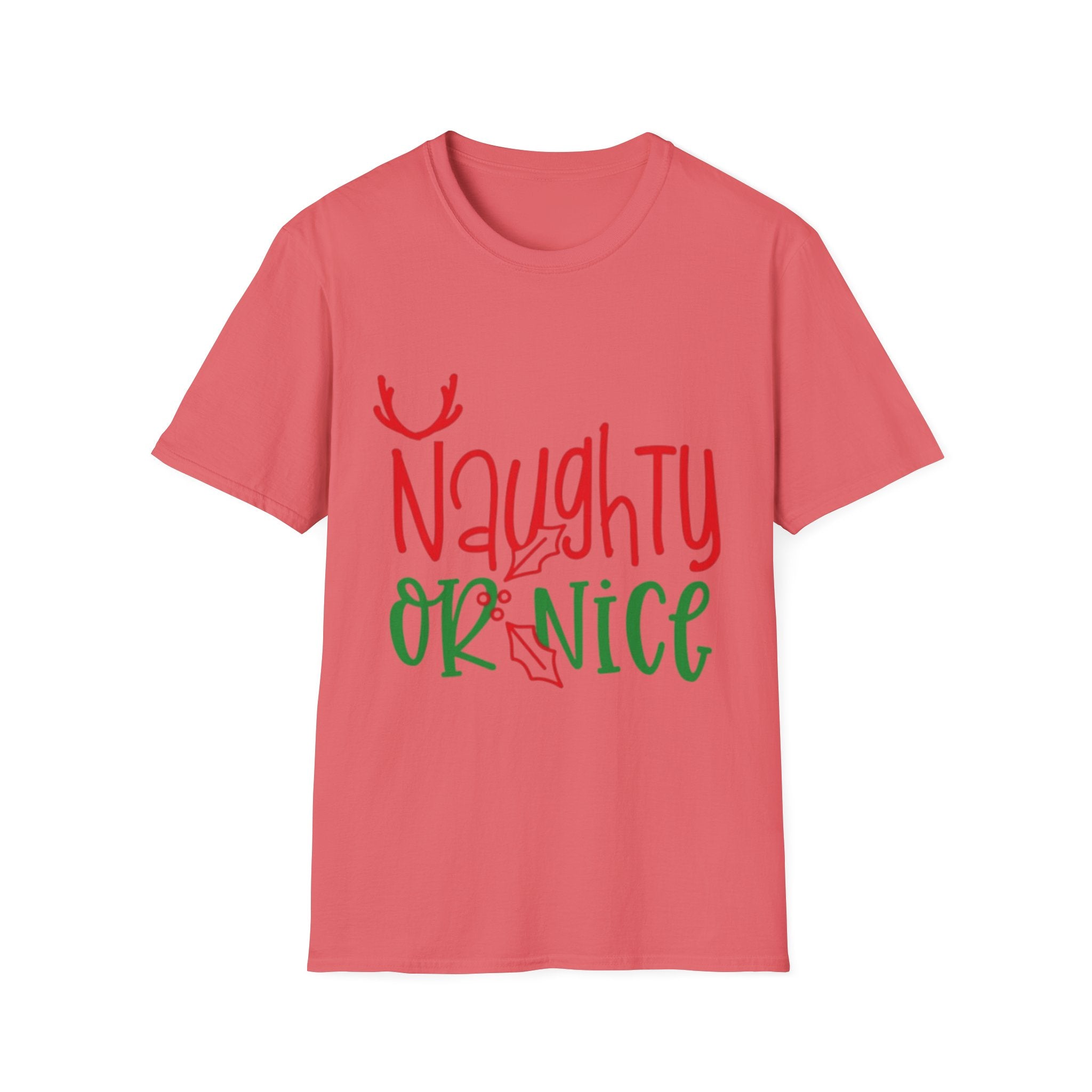 Naughty Or Nice Unisex Softstyle T-Shirt
