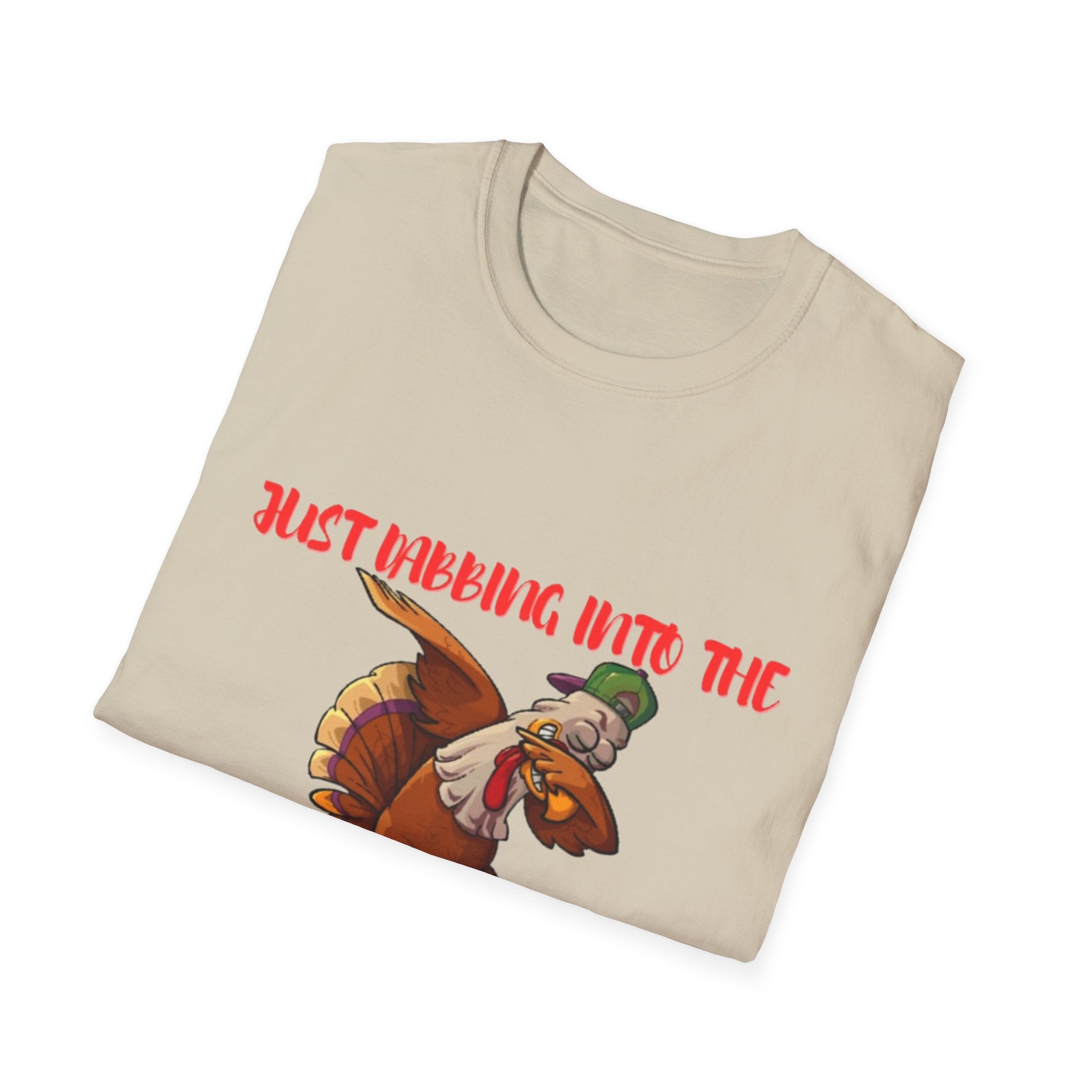 Just Dabbing Into The Holiday Spirit! Unisex Softstyle T-Shirt