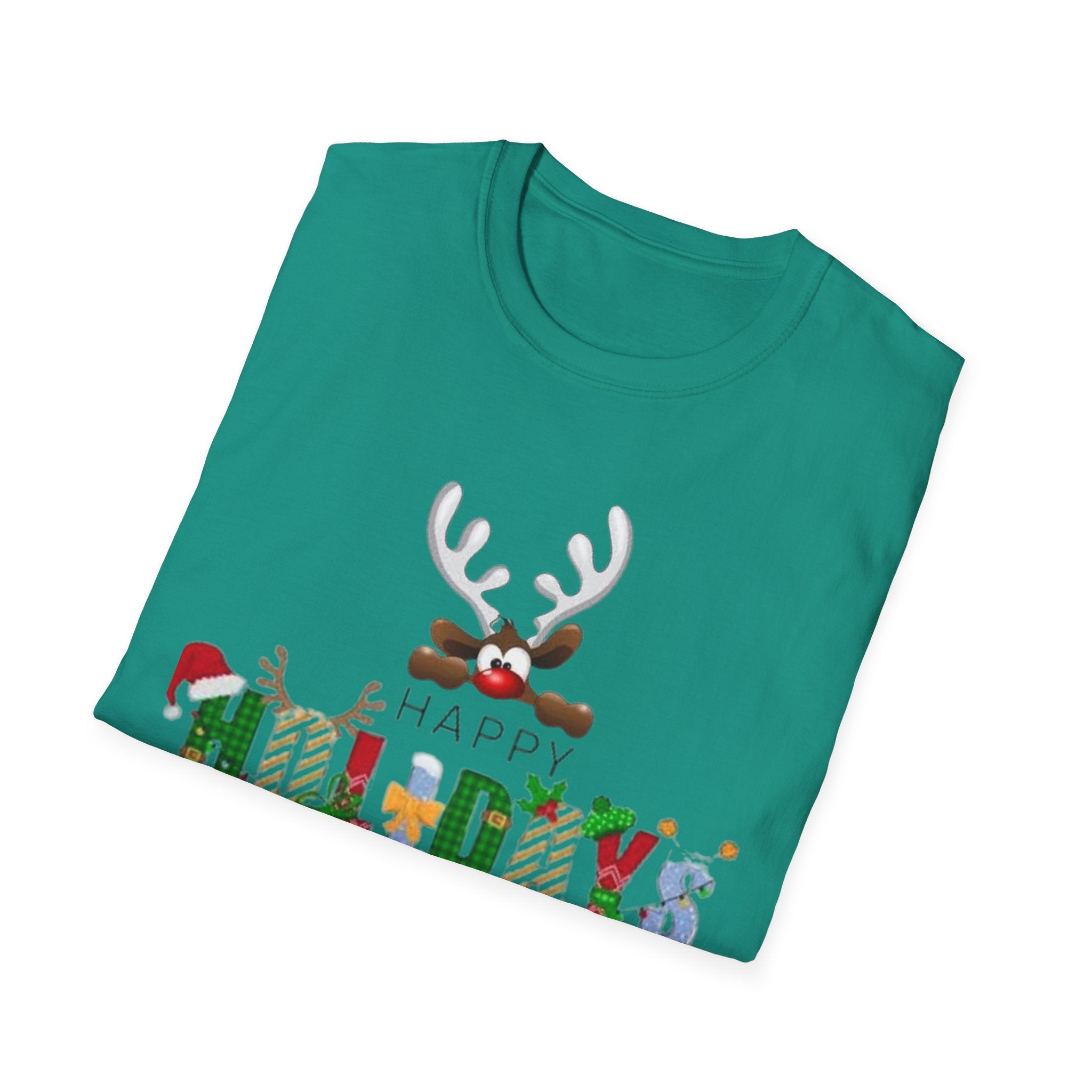 Happy Holidays Unisex Softstyle T-Shirt