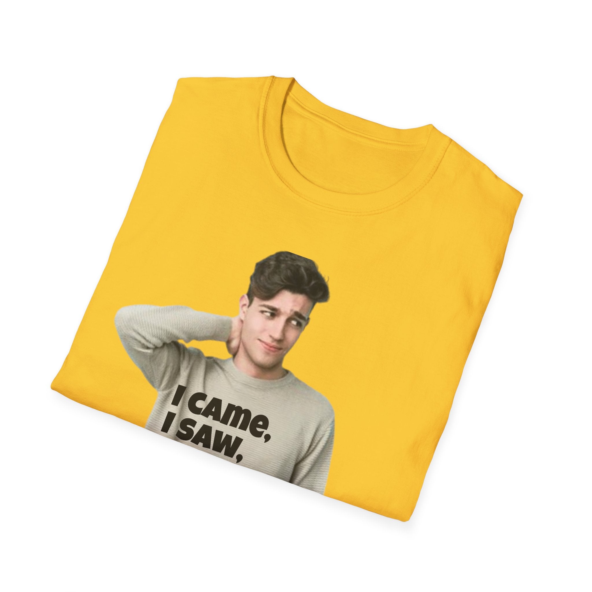 I Came I Saw I Made It Awkward Unisex Softstyle T-Shirt