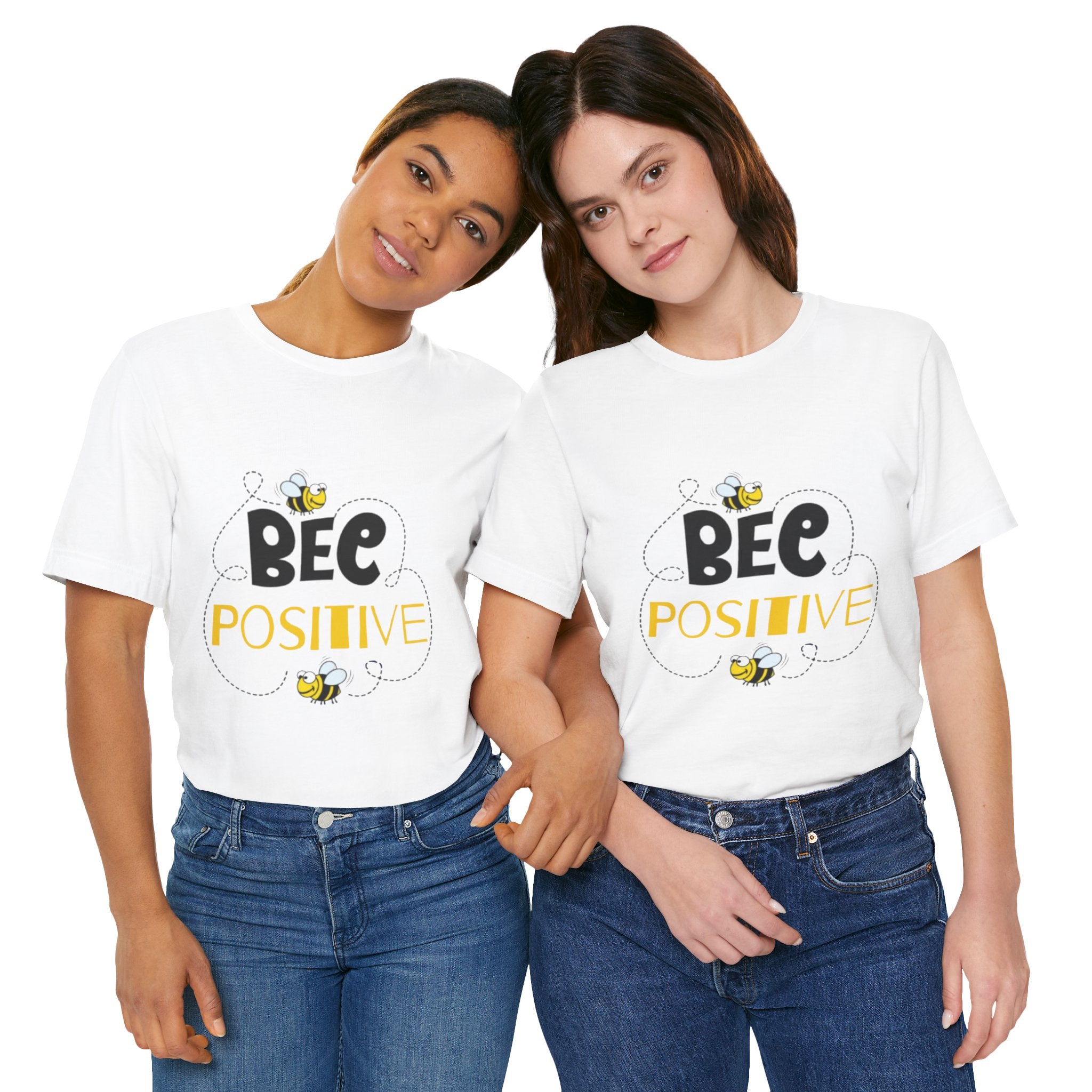 Bee Positive Unisex Jersey Short Sleeve T-Shirt