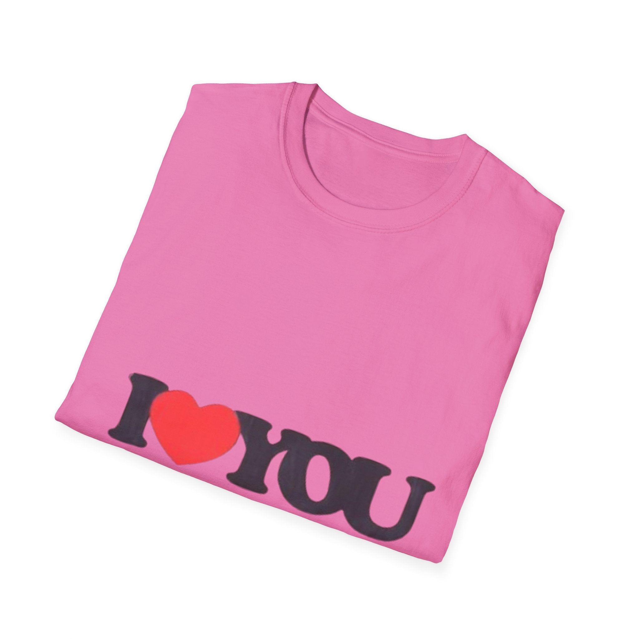 I Love You Unisex Softstyle T-Shirt
