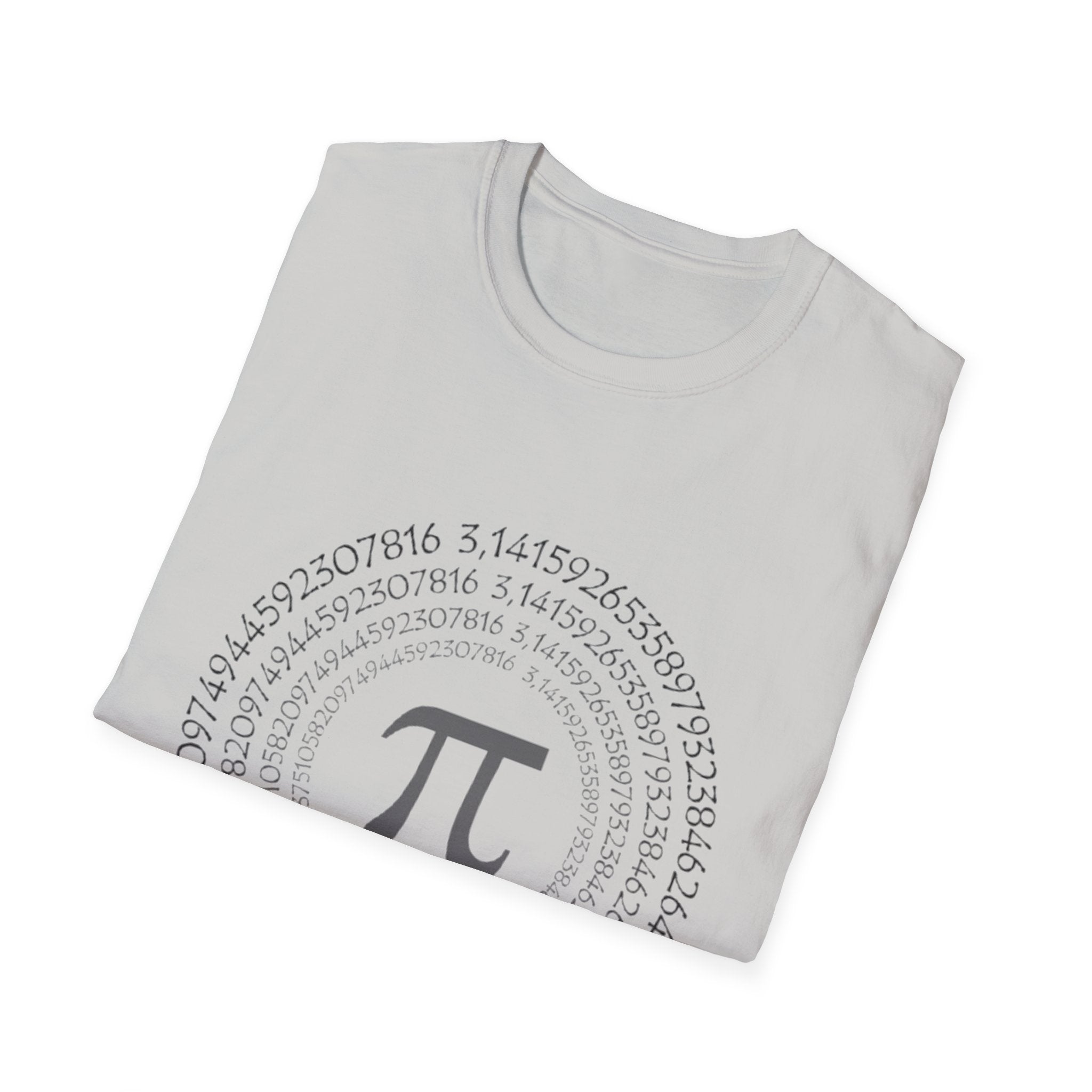 Pi Day Themed Unisex Softstyle T-Shirt