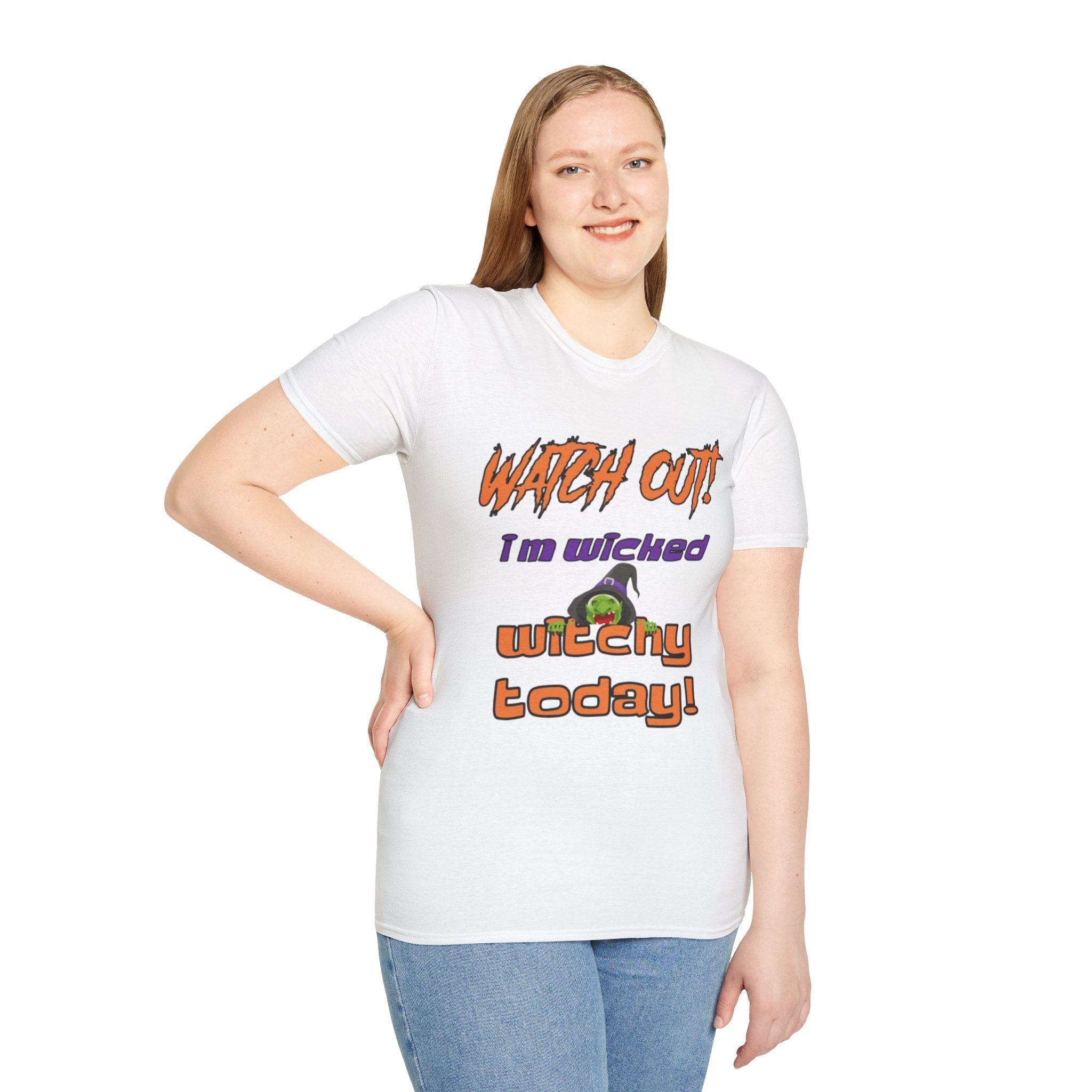 Watch Out I'm Wicked Witchy Today Unisex Softstyle T-Shirt