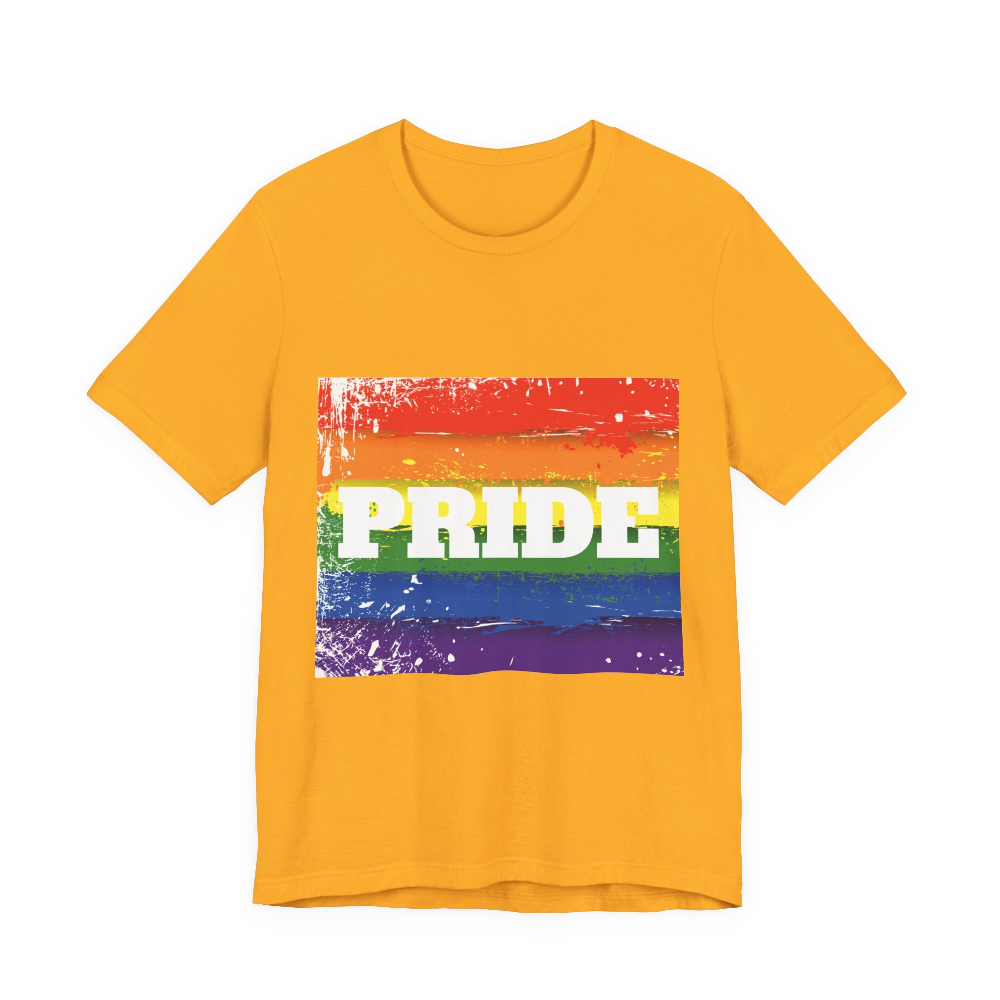 Pride Rainbow Unisex Jersey Short Sleeve T-Shirt