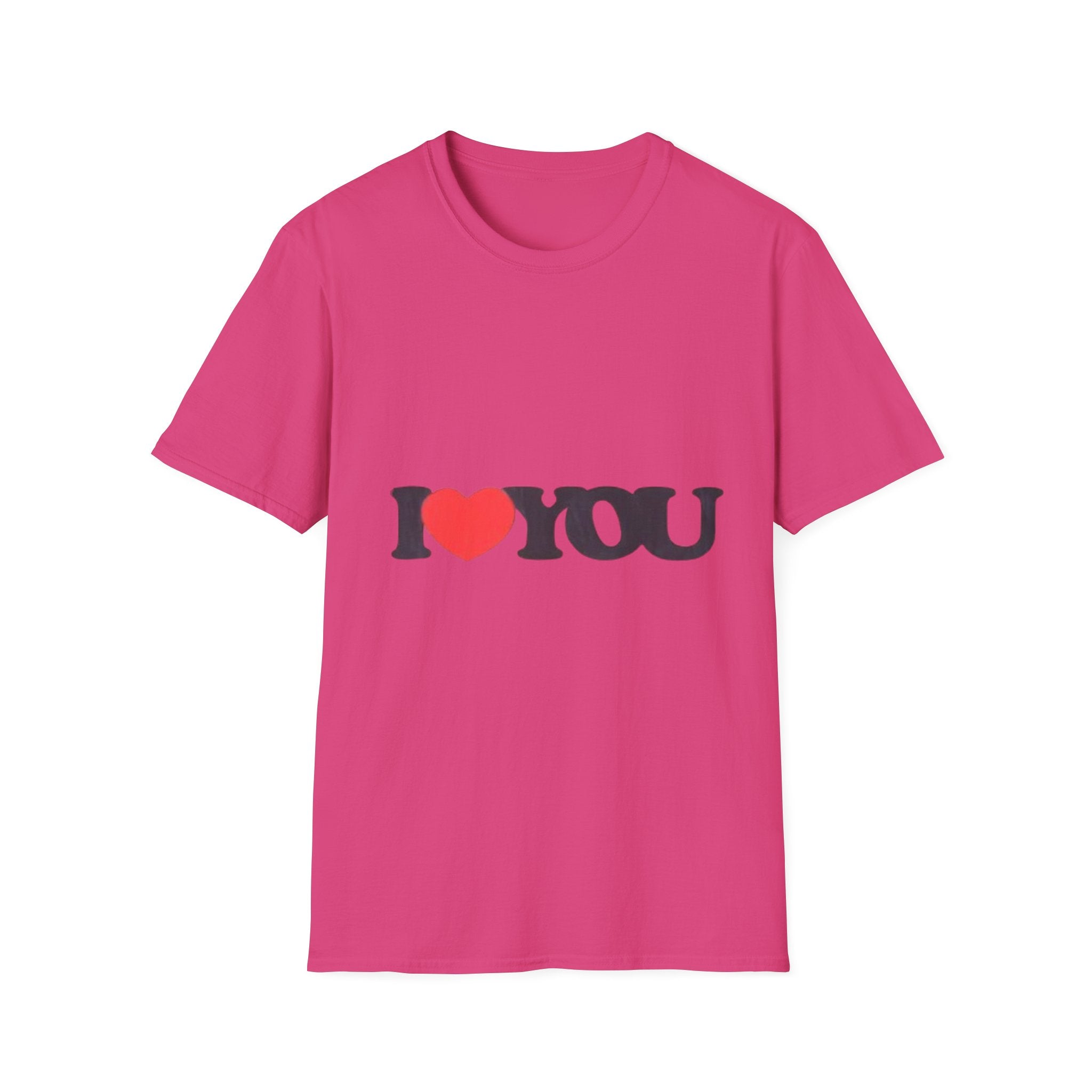I Love You Unisex Softstyle T-Shirt