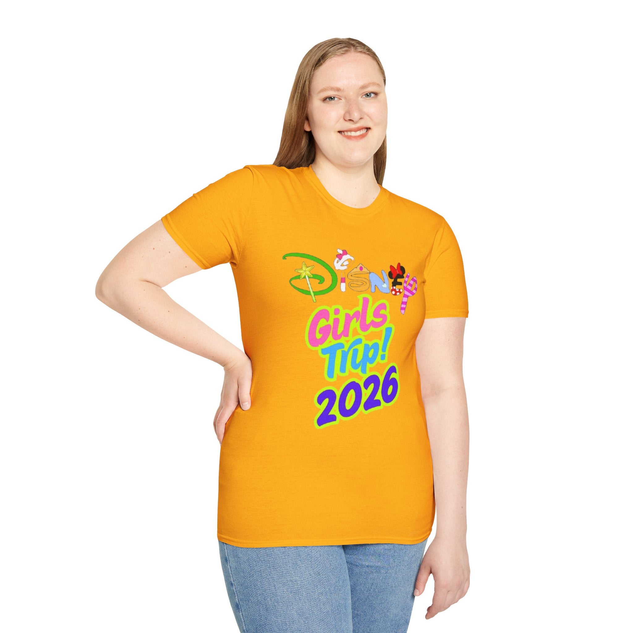 Disney Girls Trip 2026 Unisex Softstyle T-Shirt