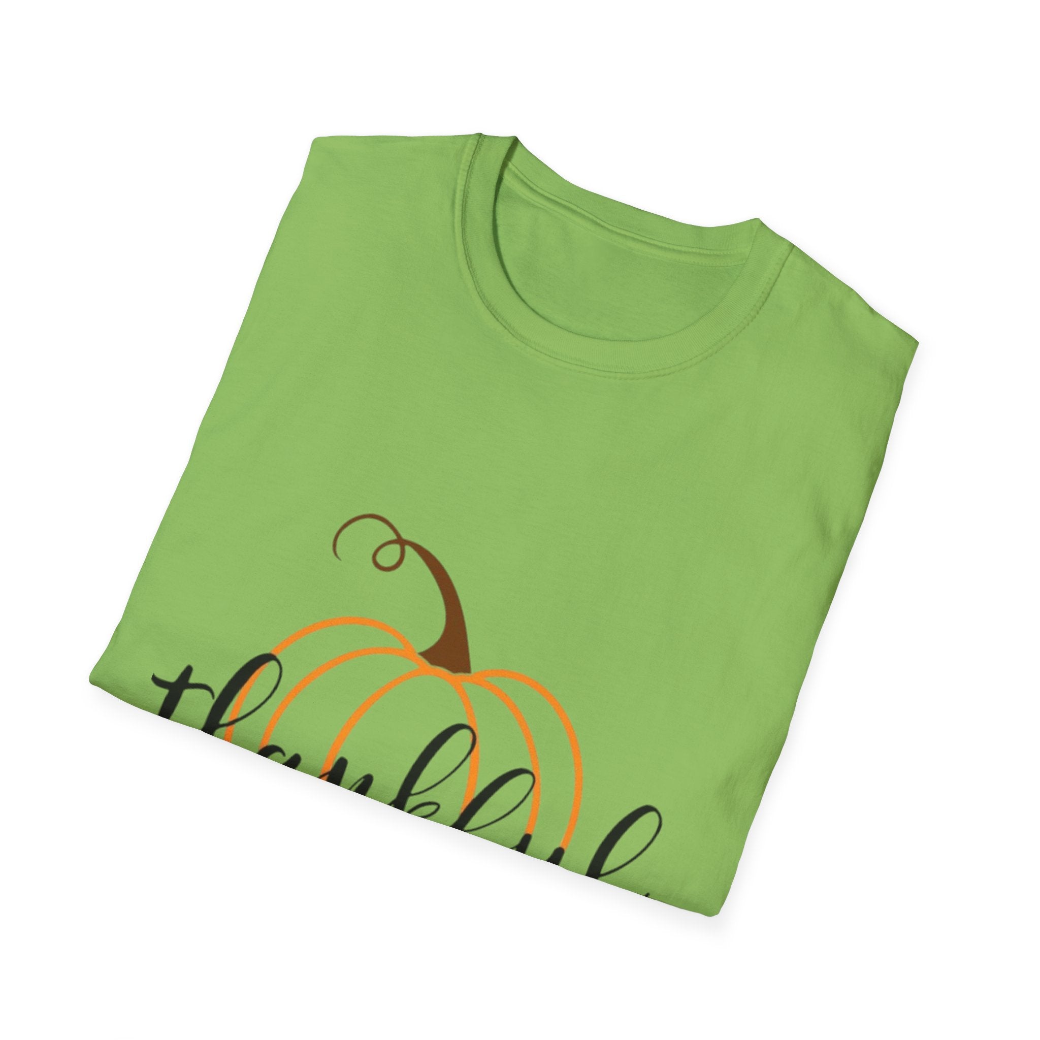 Thankful Pumpkin Unisex Softstyle T-Shirt