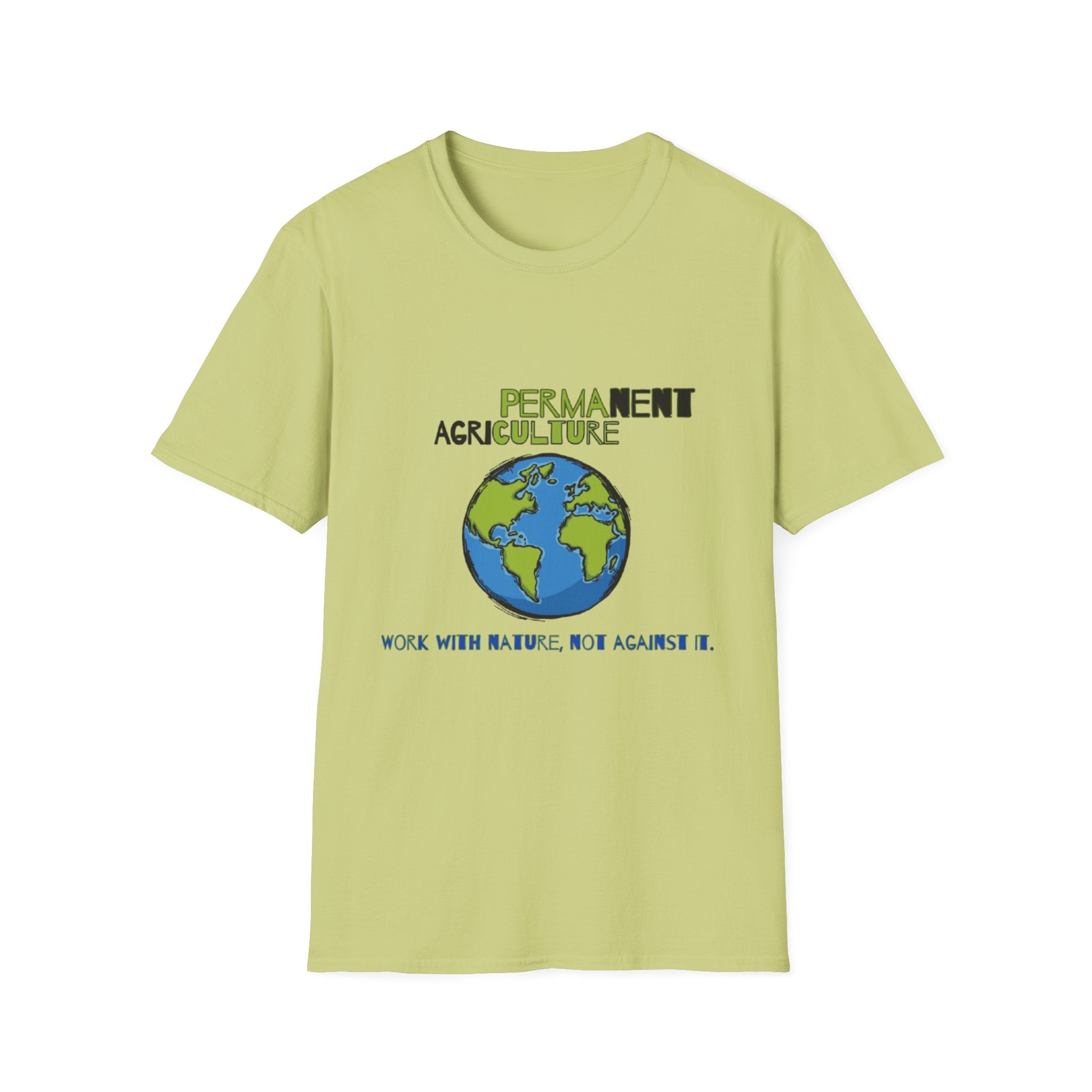 Permanent Agriculture Unisex Softstyle T-Shirt