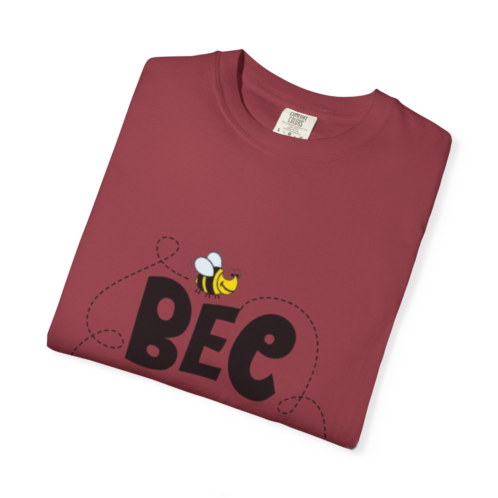 Bee Positive Unisex Garment-Dyed T-Shirt