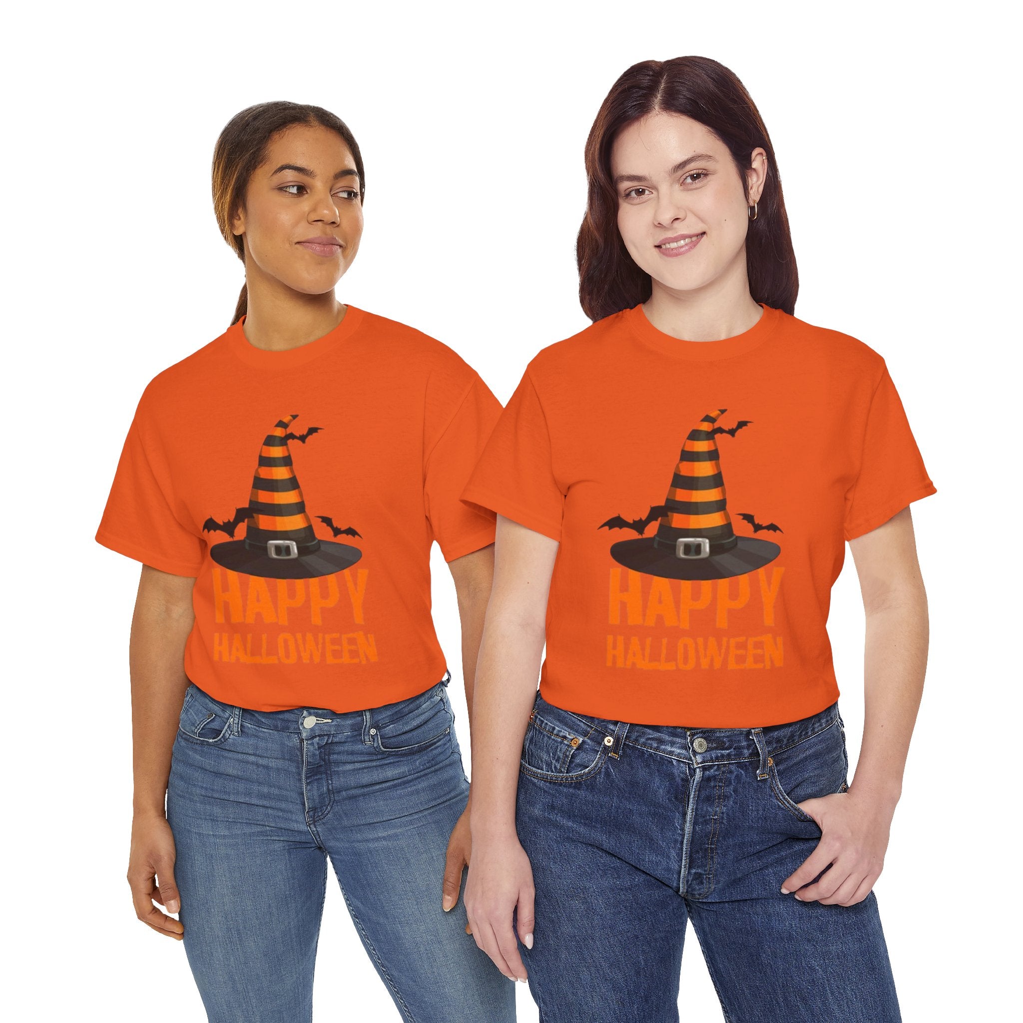 Happy Halloween Unisex Heavy Cotton T-Shirt