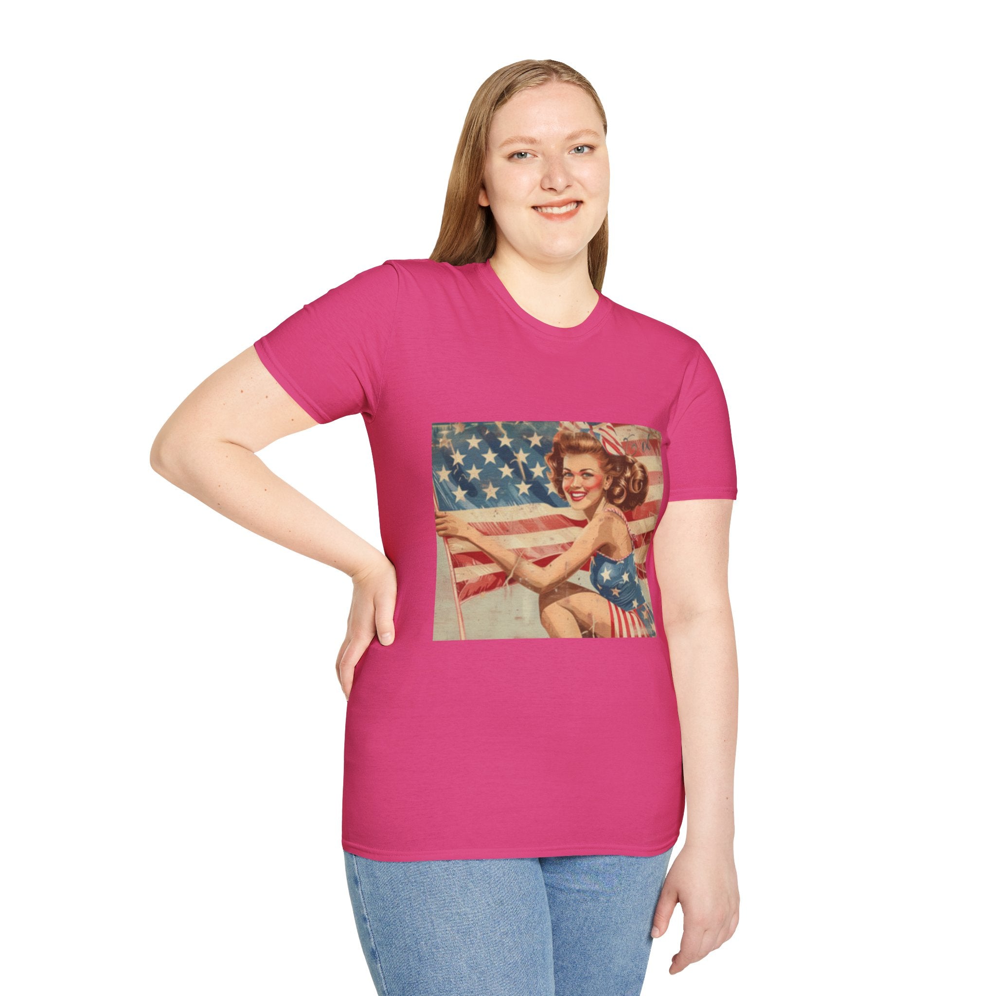 Vintage Americana Unisex Softstyle T-Shirt